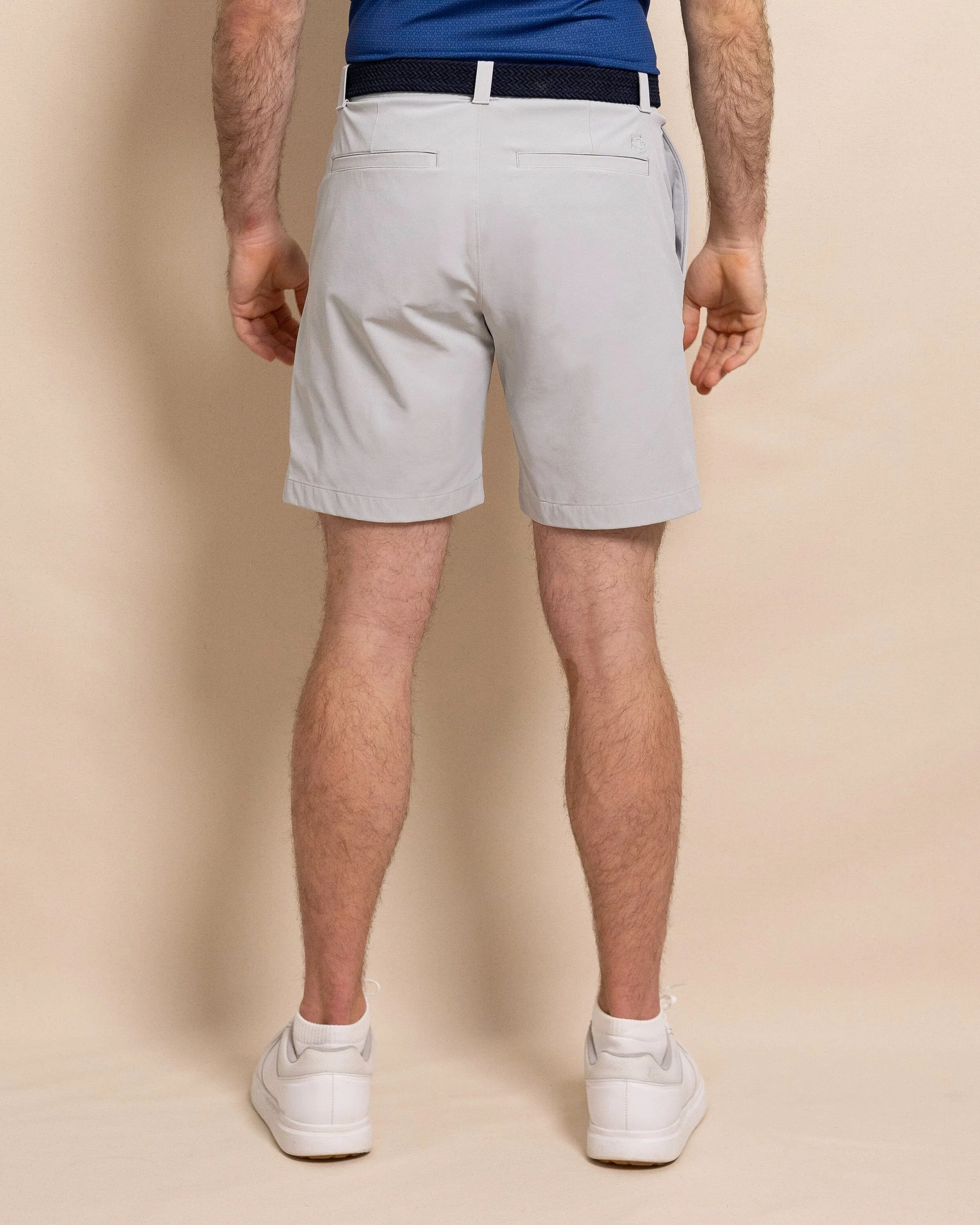 Birdie 8" Coastal Breeze® Performance Short - Seagull Grey sold by Southern Tide product image thumbnail 2