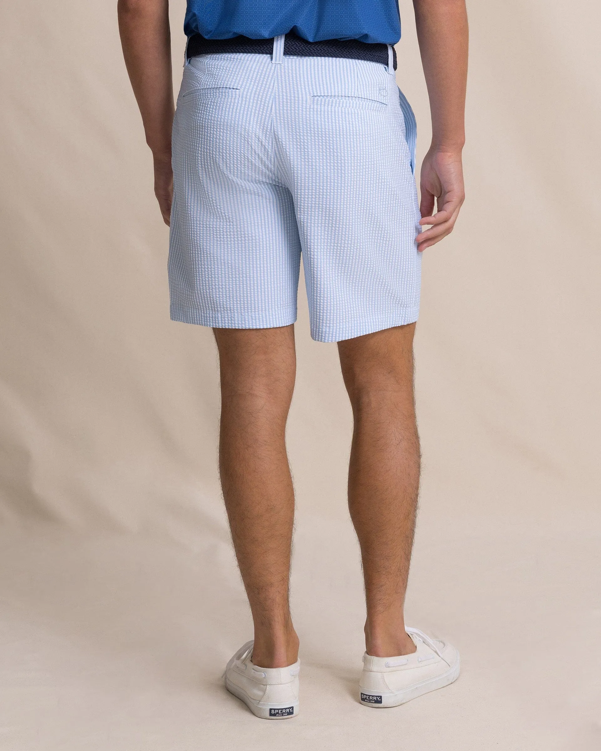 Coral Vista Seersucker 8" Coastal Breeze® Performance Short sold by Southern Tide product image thumbnail 5