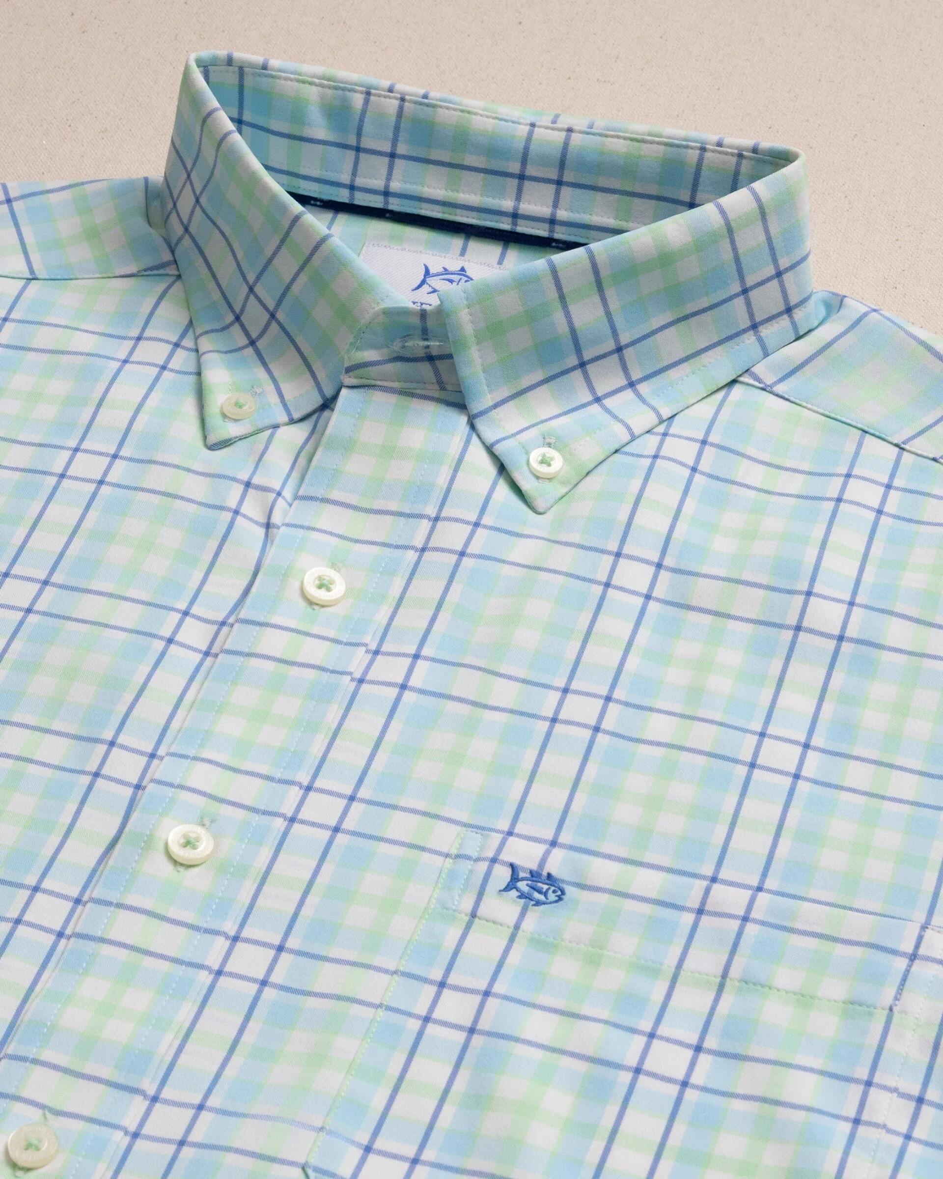 Master Plaid Coastal Breeze® Sport Shirt sold by Southern Tide product image thumbnail 4