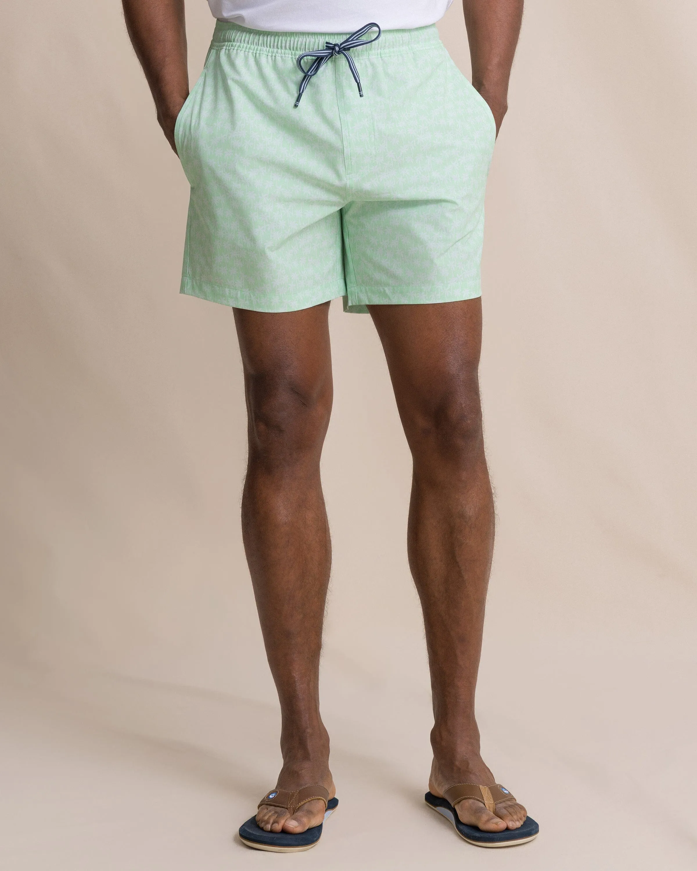 Palmy Vibes Maritime Swim Trunk sold by Southern Tide