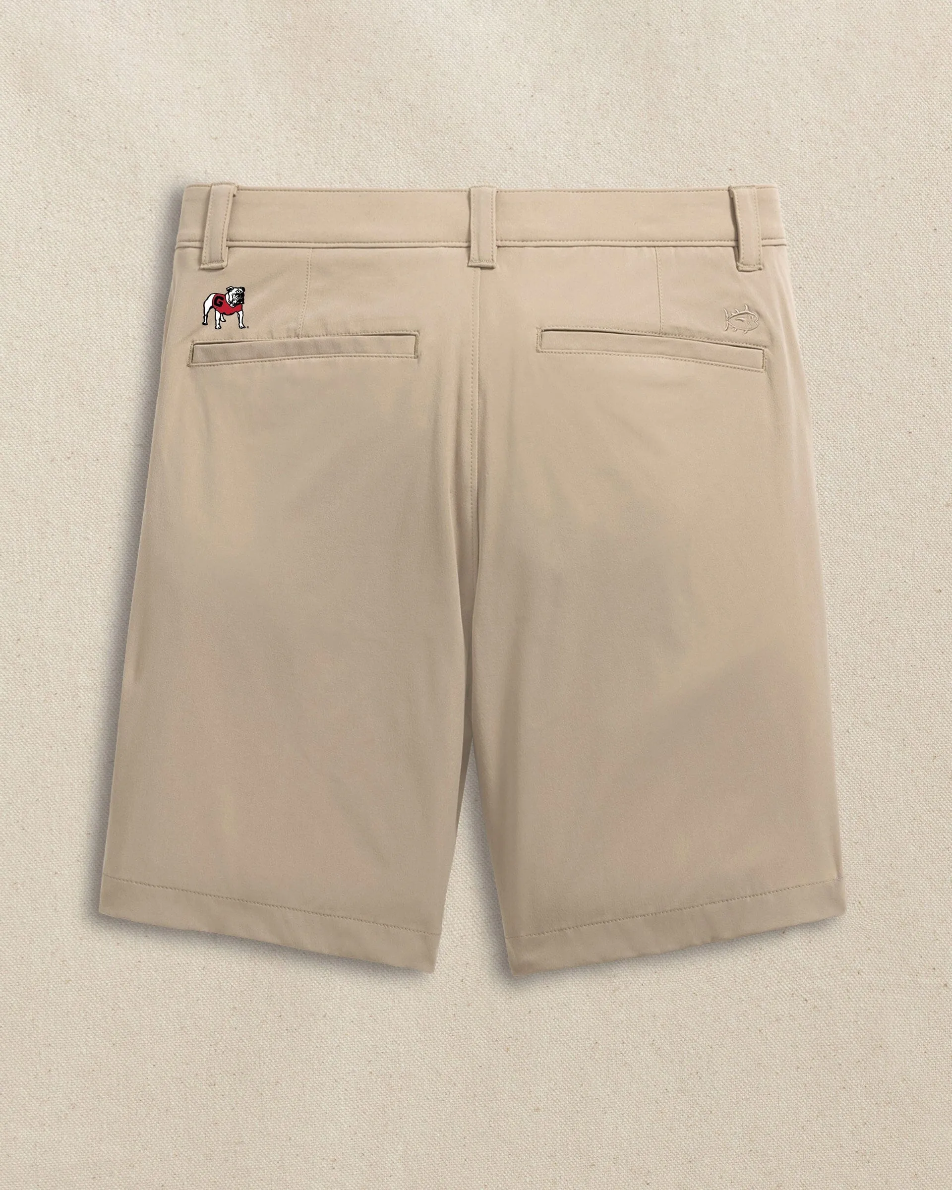 Georgia Bulldogs brrr°®-die 8" Performance Short sold by Southern Tide