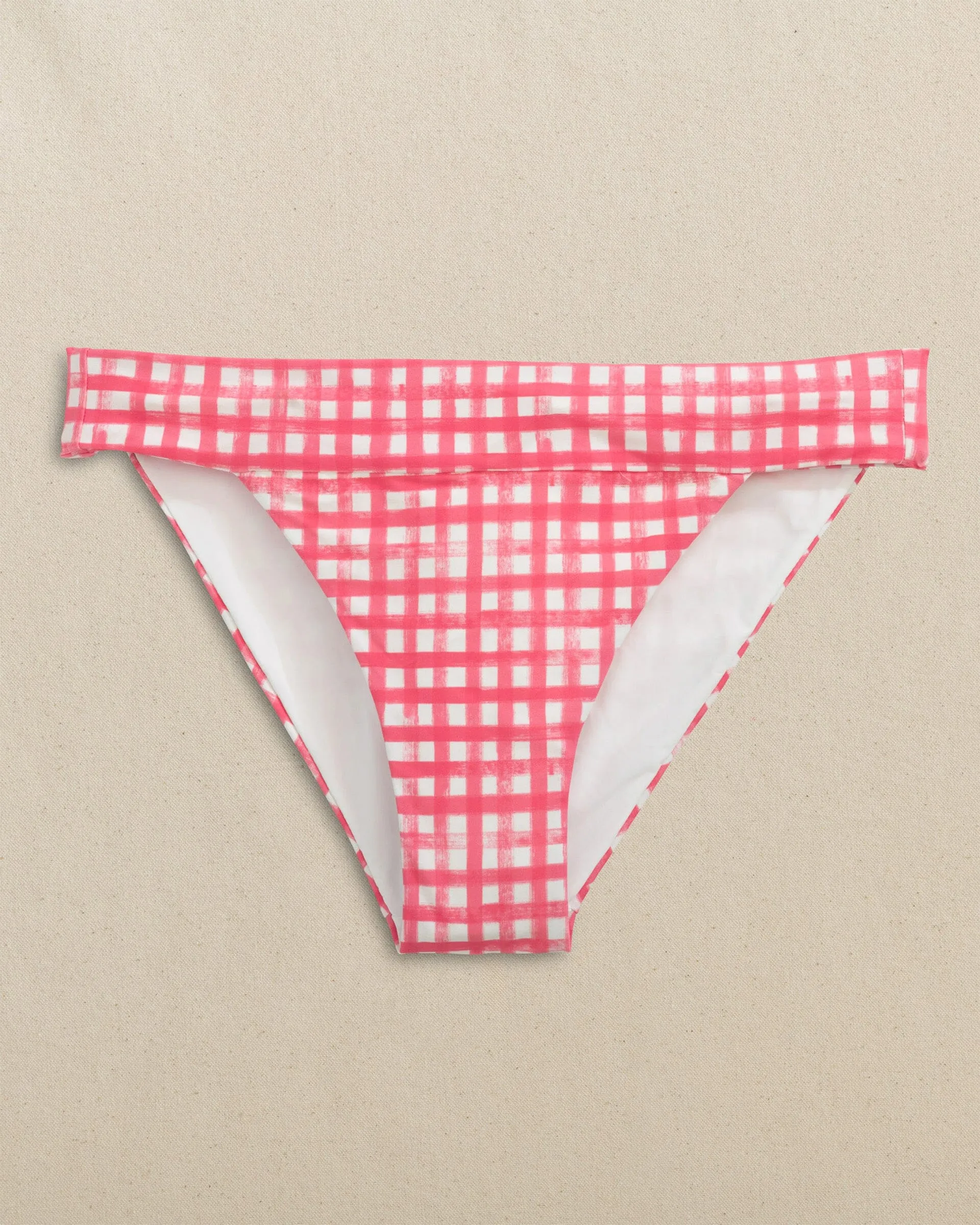 Gingham Banded Bikini Bottom sold by Southern Tide
