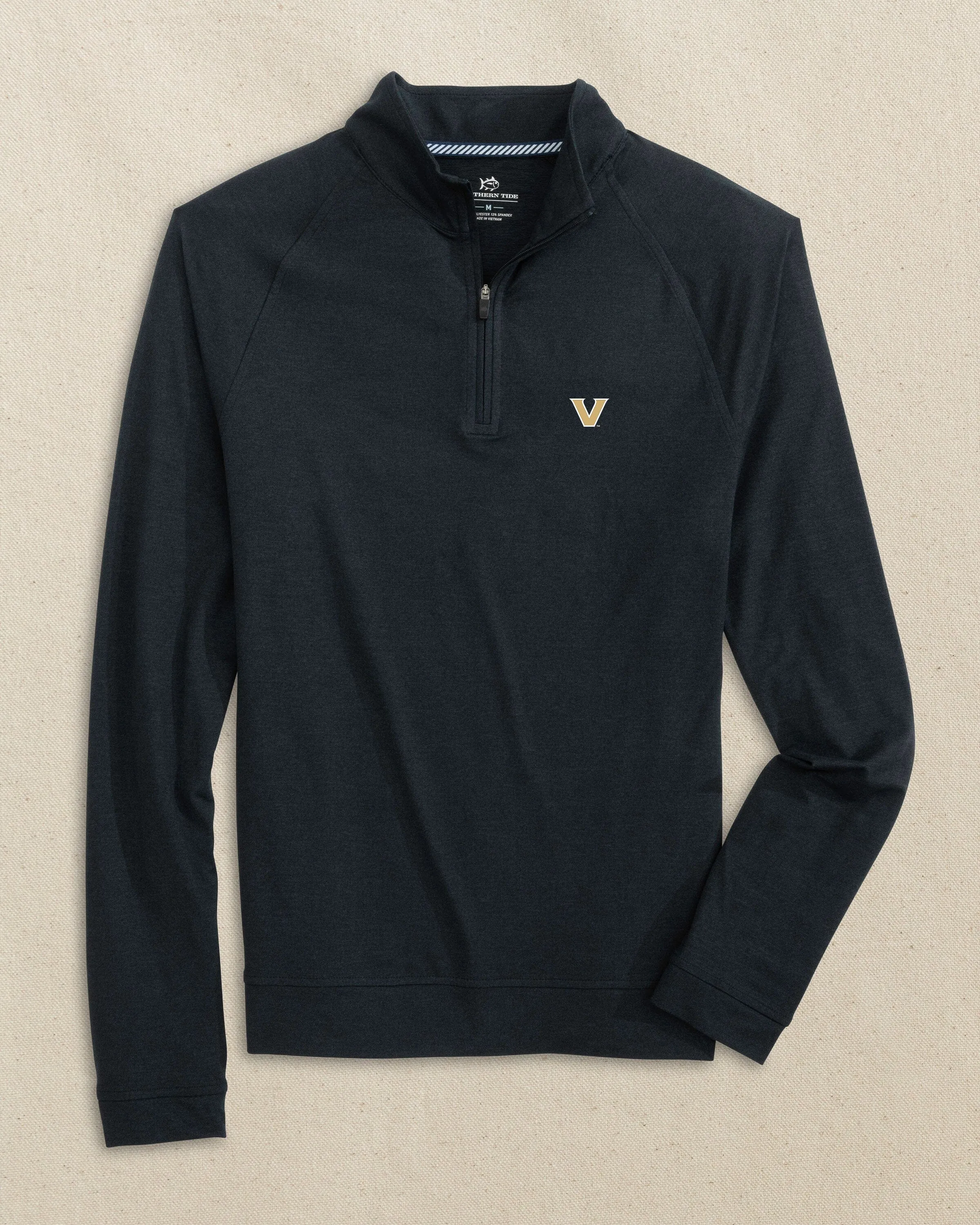 Vanderbilt Commodores Cruiser Quarter Zip sold by Southern Tide