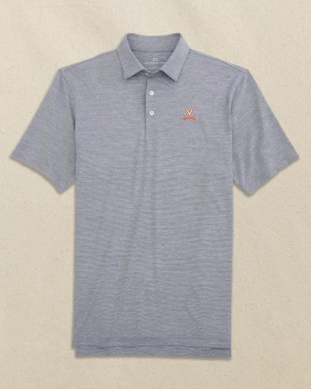 UVA Cavaliers Driver Spacedye Polo made by Southern Tide