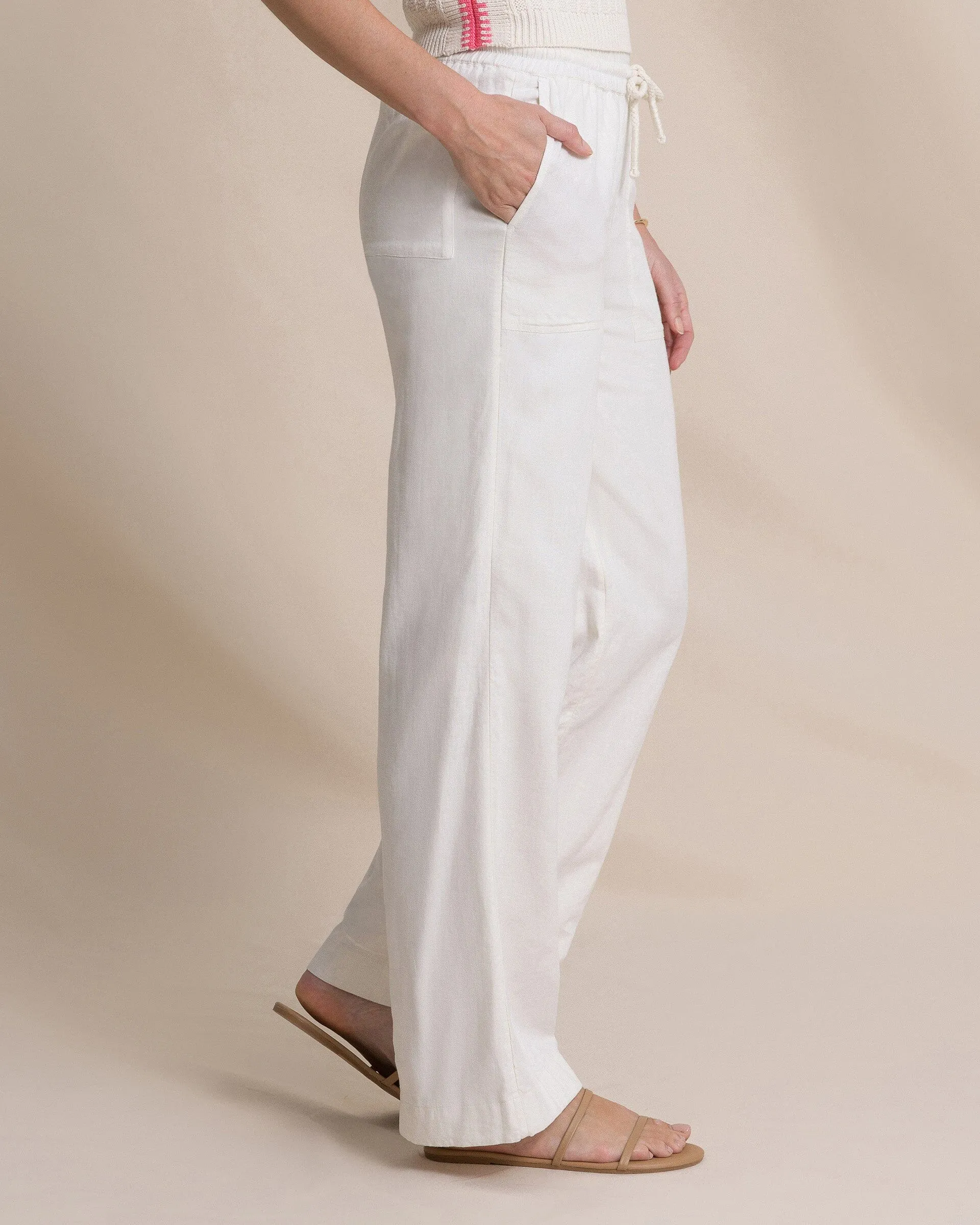 Laken Linen Wide Leg Pant sold by Southern Tide product image thumbnail 4