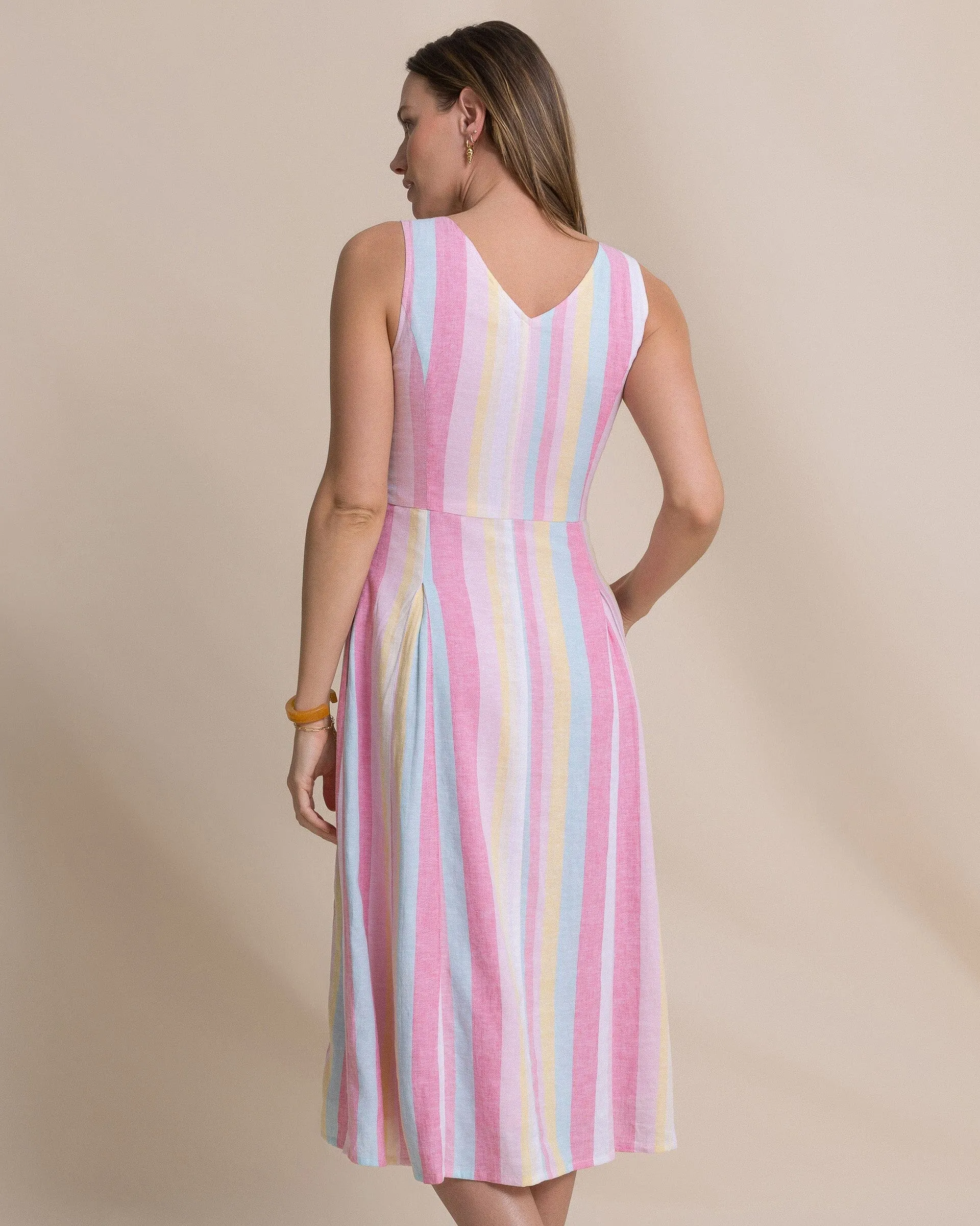 Charmaine Gored Midi Dress sold by Southern Tide product image thumbnail 2