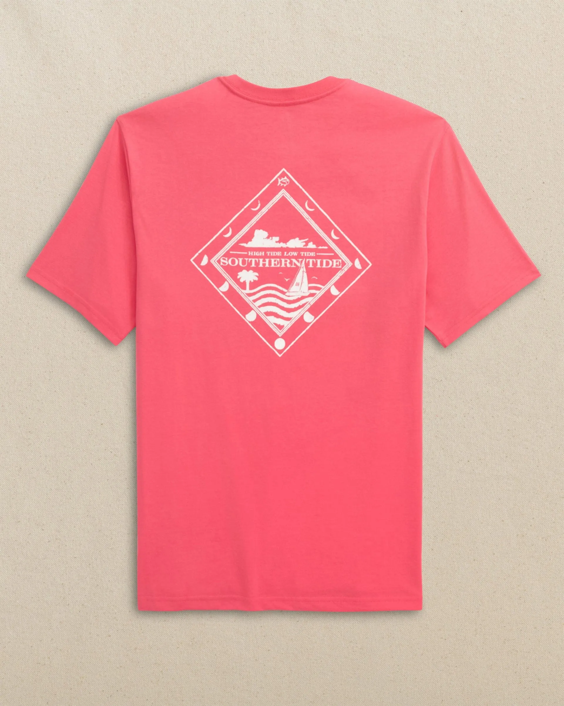 High Tide Low Tide Short Sleeve T-Shirt sold by Southern Tide
