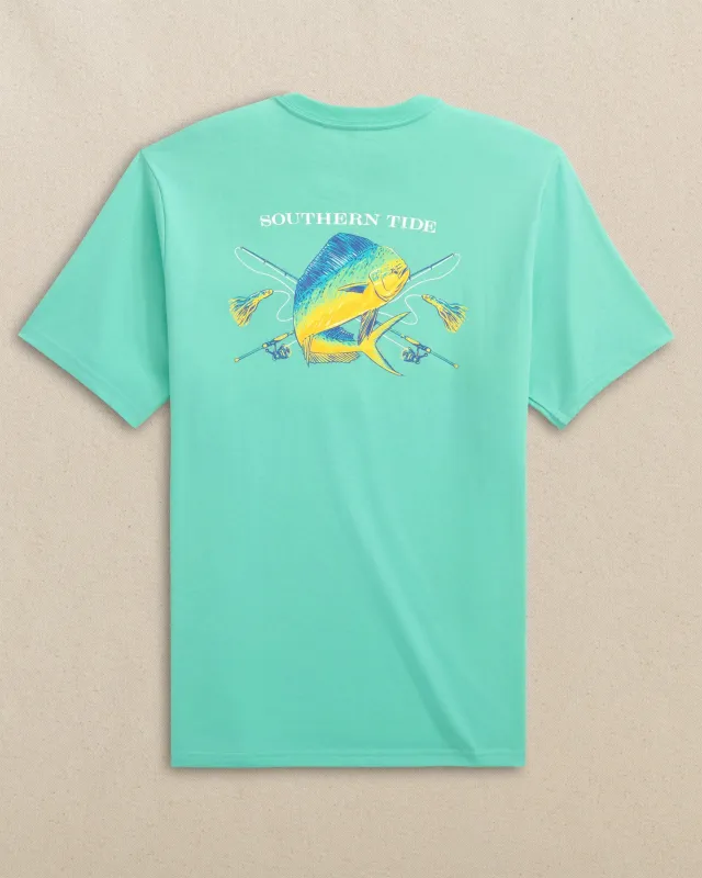 Mahi Deep Sea Fishing Short Sleeve T-Shirt made by Southern Tide