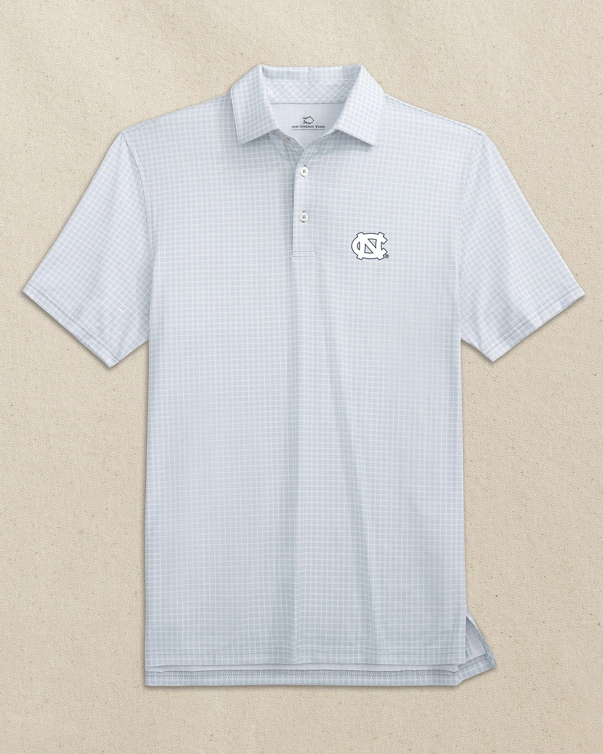 UNC Tar Heels Driver Dunes Edge Plaid Polo sold by Southern Tide product image thumbnail 3