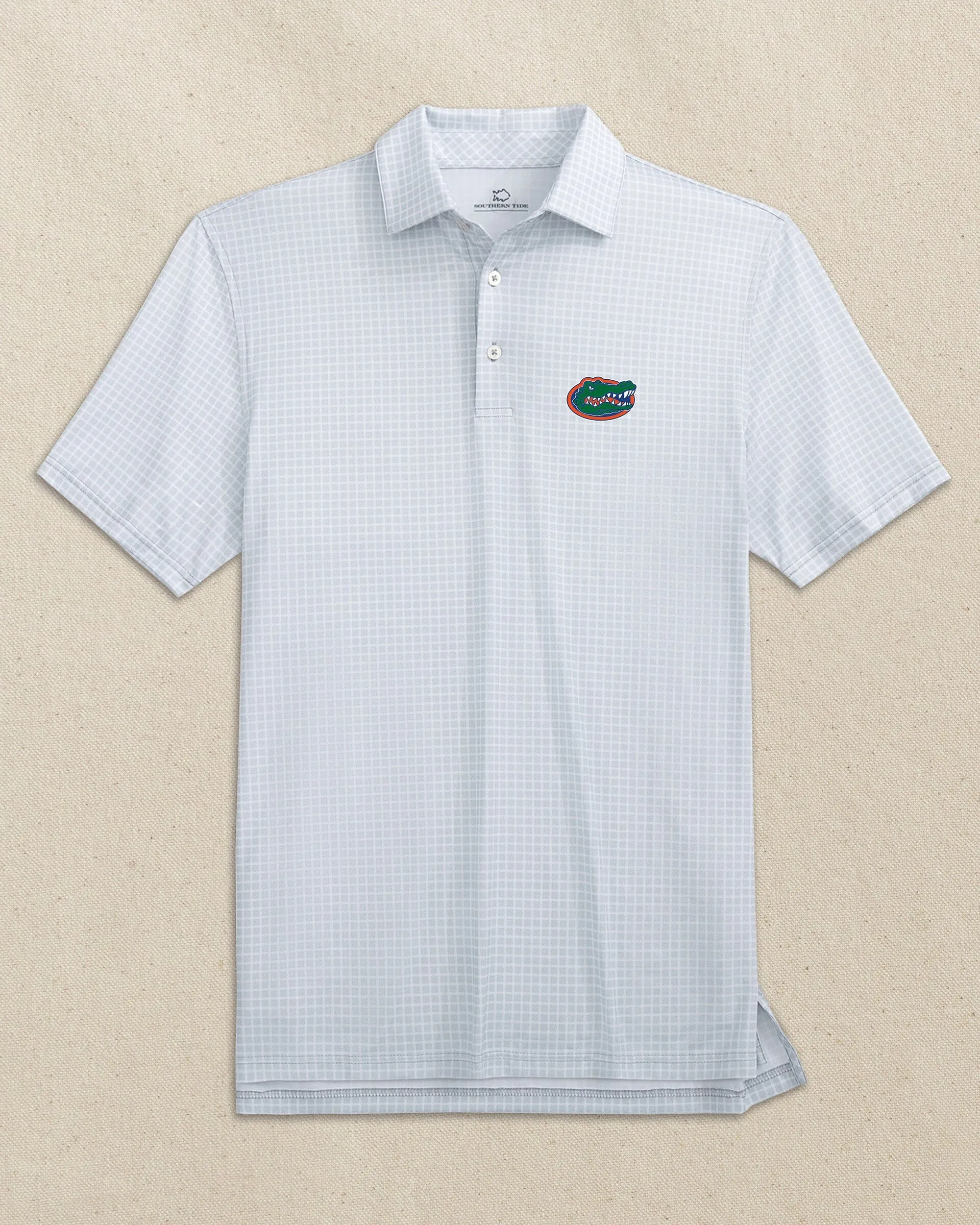 Florida Gators Driver Dunes Edge Plaid Polo sold by Southern Tide product image thumbnail 4