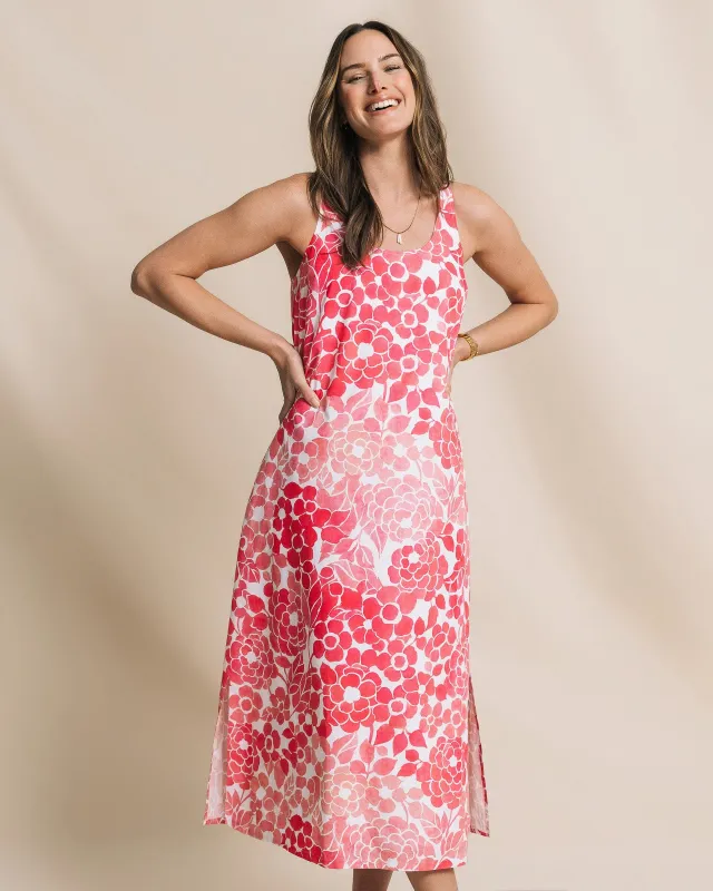 Serena Printed Maxi Dress made by Southern Tide