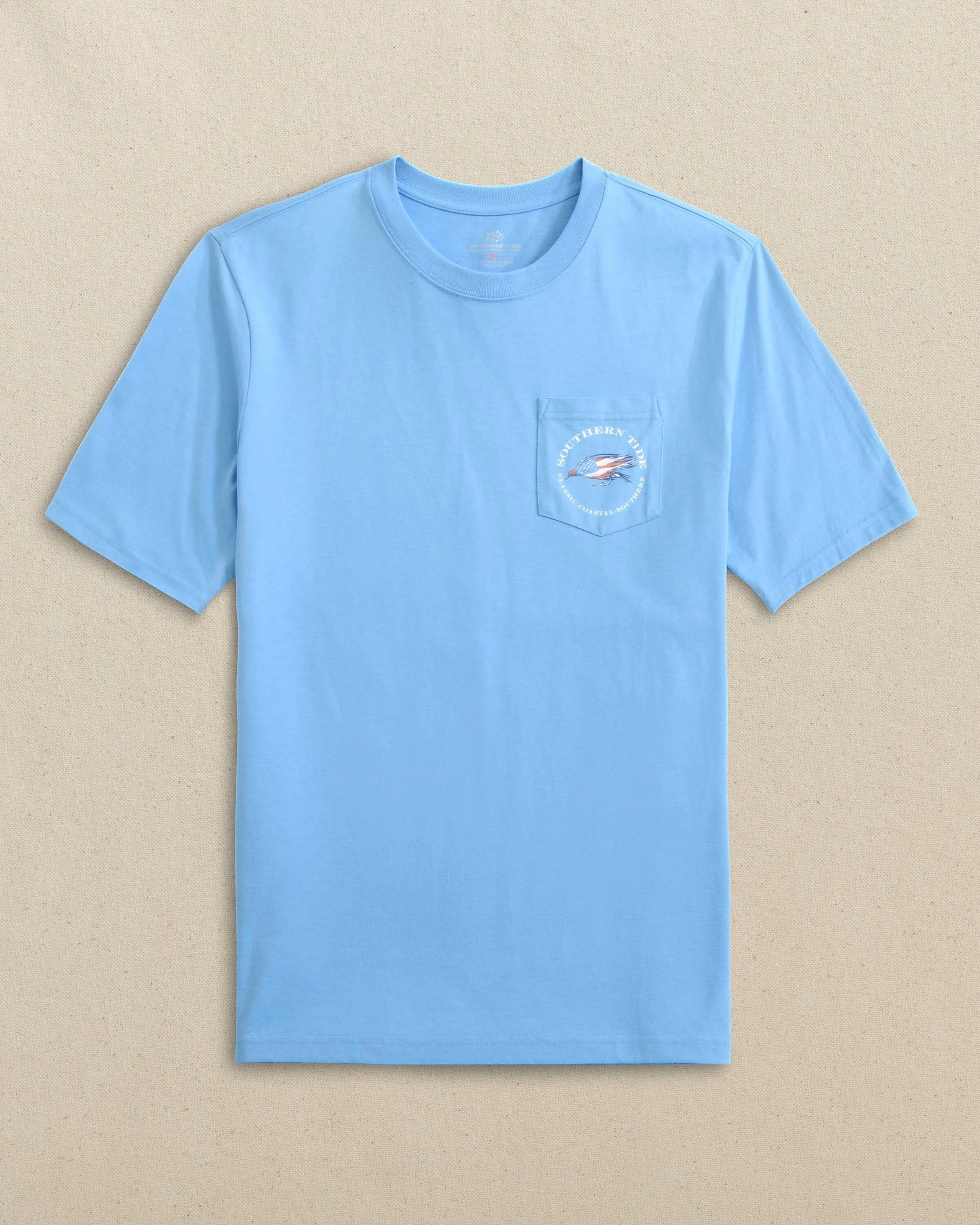 Americana Trout Basket Short Sleeve T-Shirt sold by Southern Tide product image thumbnail 2