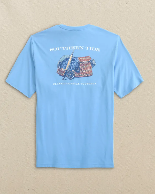 Americana Trout Basket Short Sleeve T-Shirt made by Southern Tide