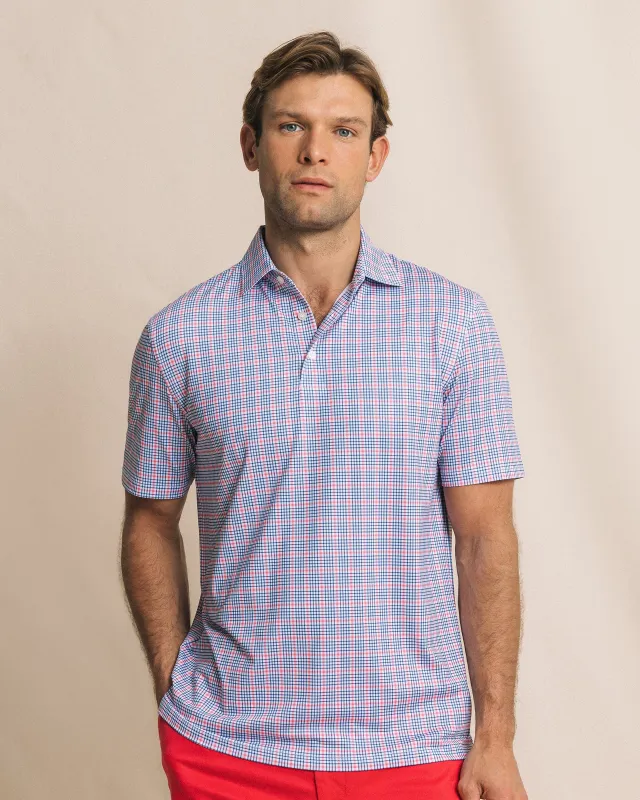Driver Surfside Retreat Plaid Polo made by Southern Tide