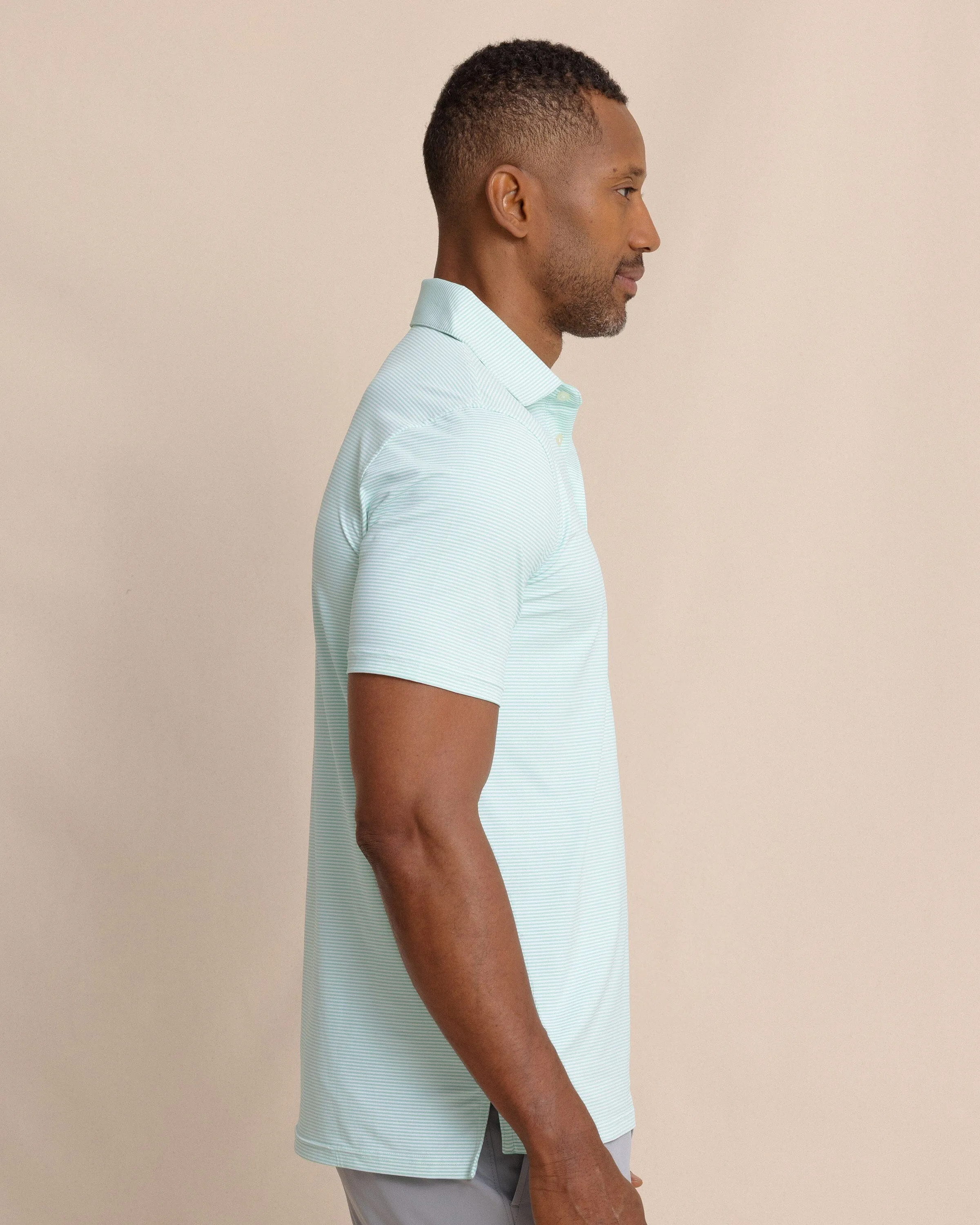 brrr°®-eeze Meadowbrook Stripe Polo - Garden Grove sold by Southern Tide product image thumbnail 4