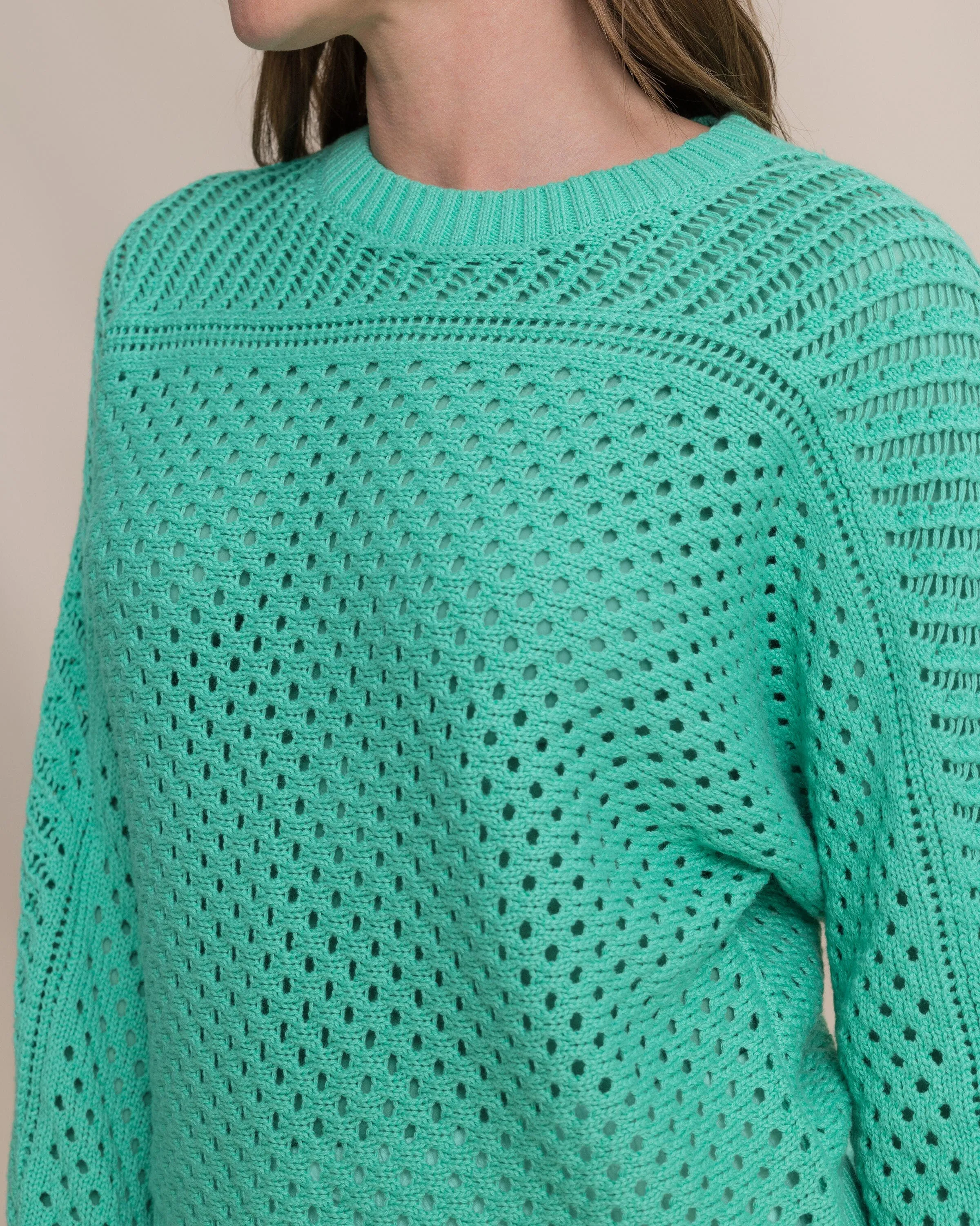 Ophelia Open Stitch Sweater - Florida Keys sold by Southern Tide product image thumbnail 4