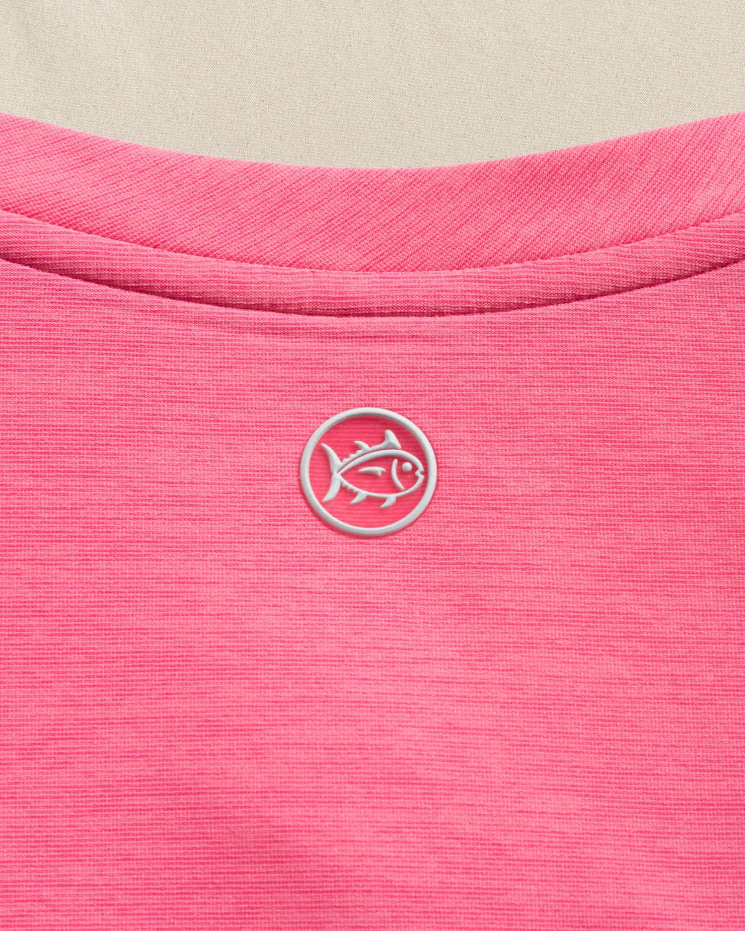 Lacy Coastal Breeze® Active Twist Tank - Island Pink sold by Southern Tide product image thumbnail 4