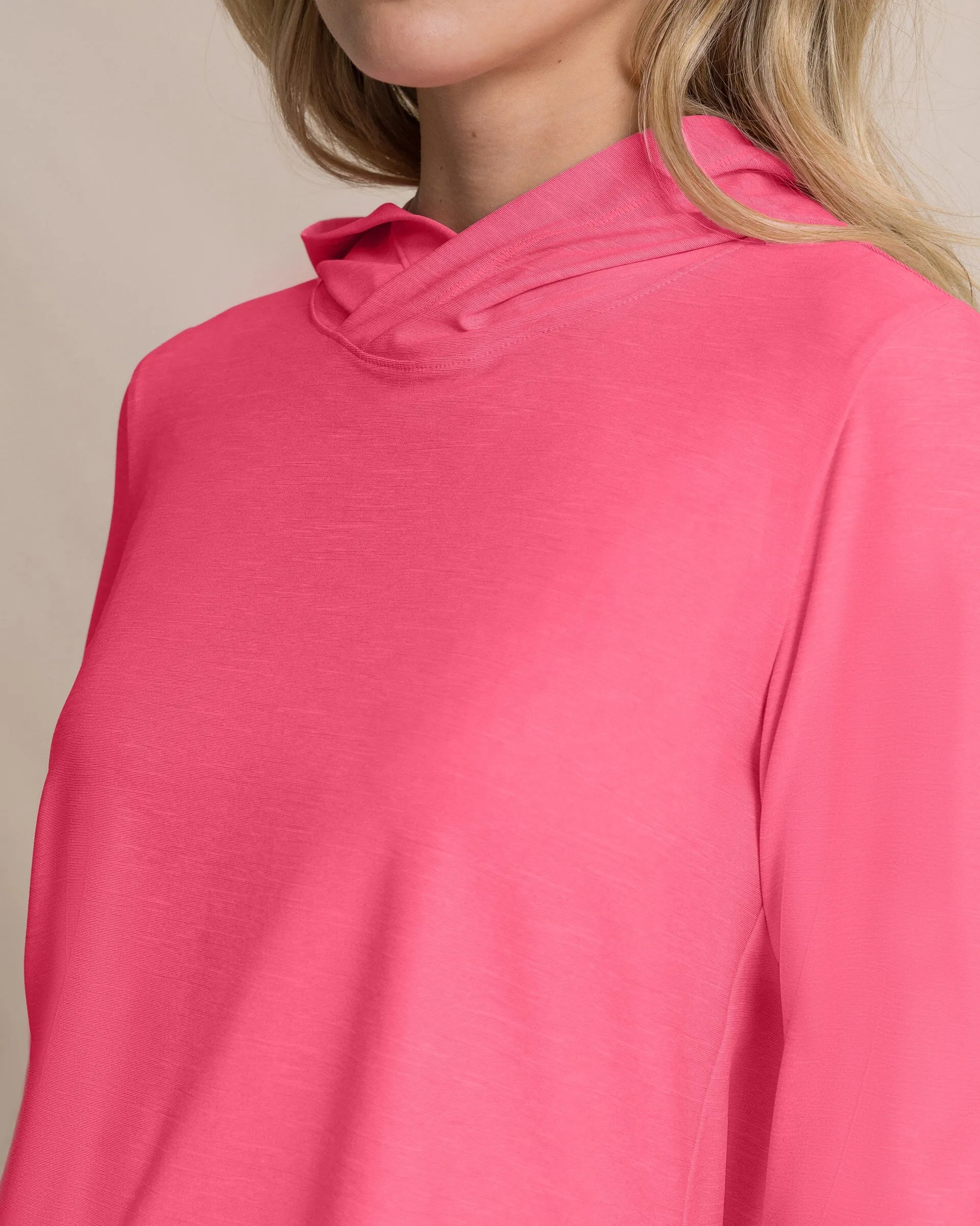 Linley Coastal Breeze® Performance Hoodie - Island Pink sold by Southern Tide product image thumbnail 4