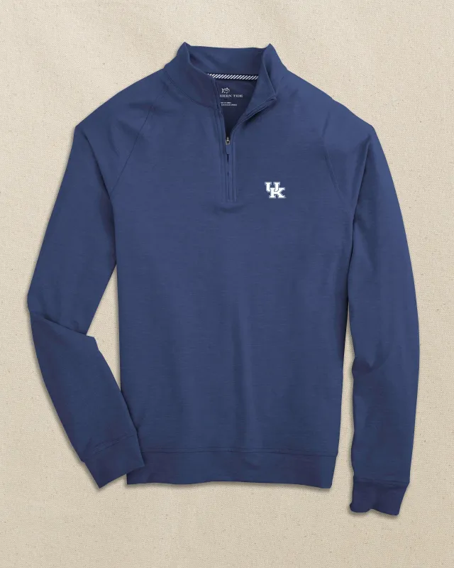Kentucky Wildcats Cruiser Quarter Zip made by Southern Tide