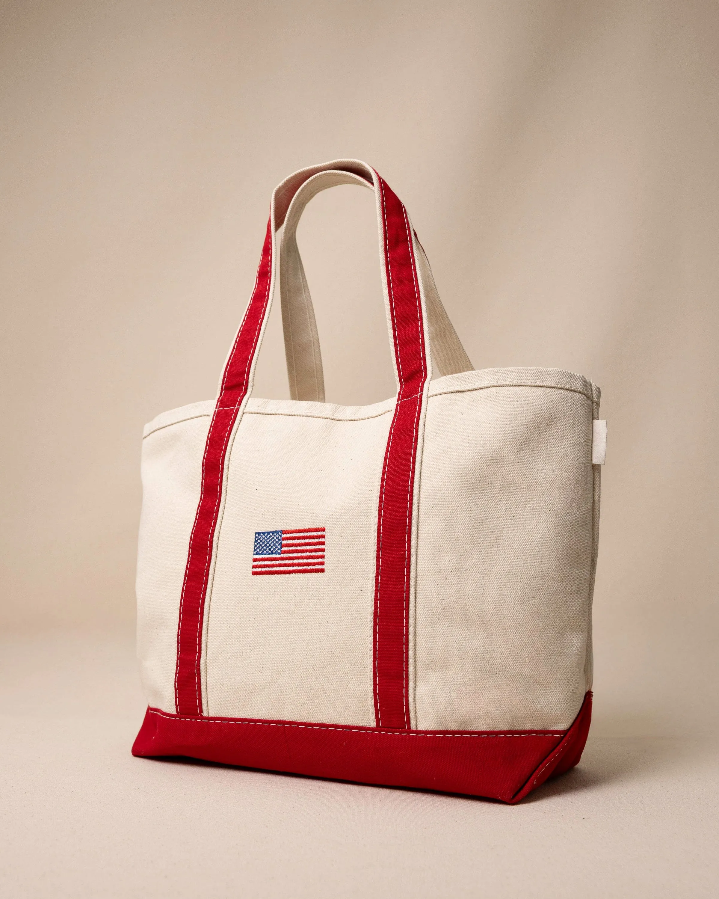 American Flag Medium Classic Tote sold by Southern Tide product image thumbnail 3