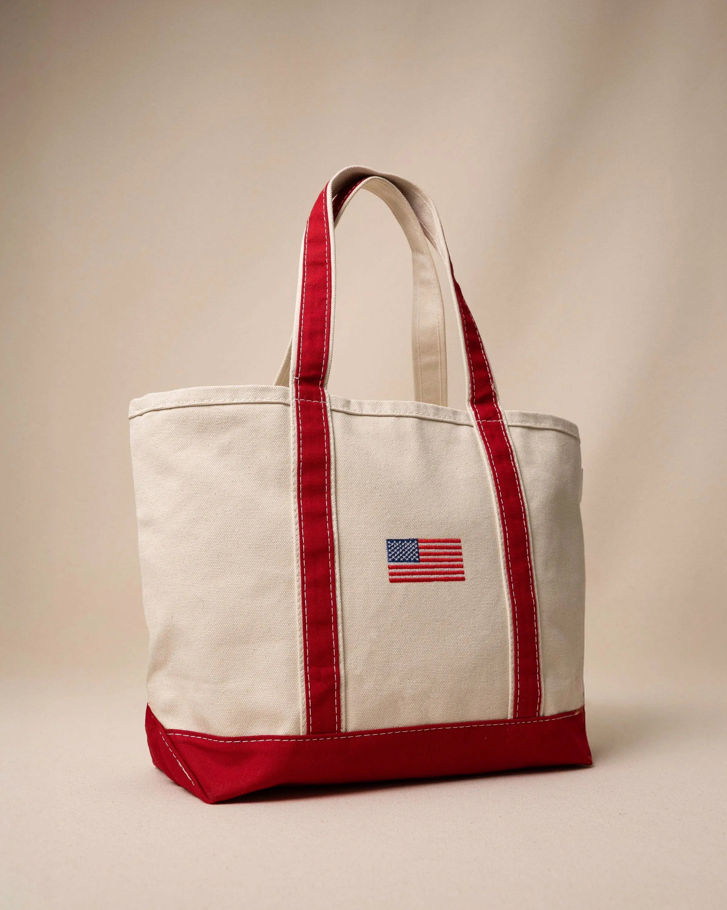 American Flag Medium Classic Tote sold by Southern Tide
