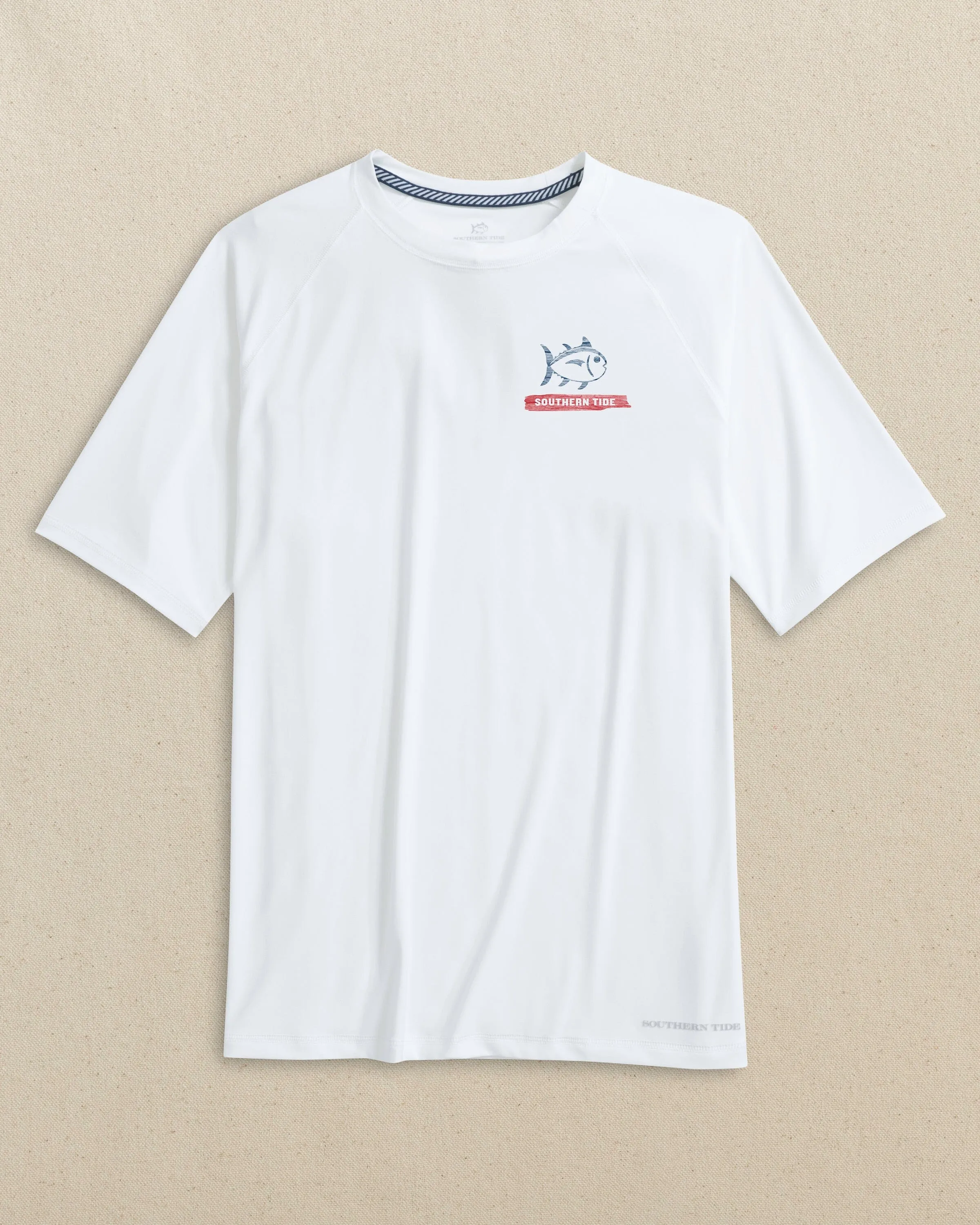 Wooden Flag brrr°®-illiant Short Sleeve Performance T-Shirt sold by Southern Tide product image thumbnail 3