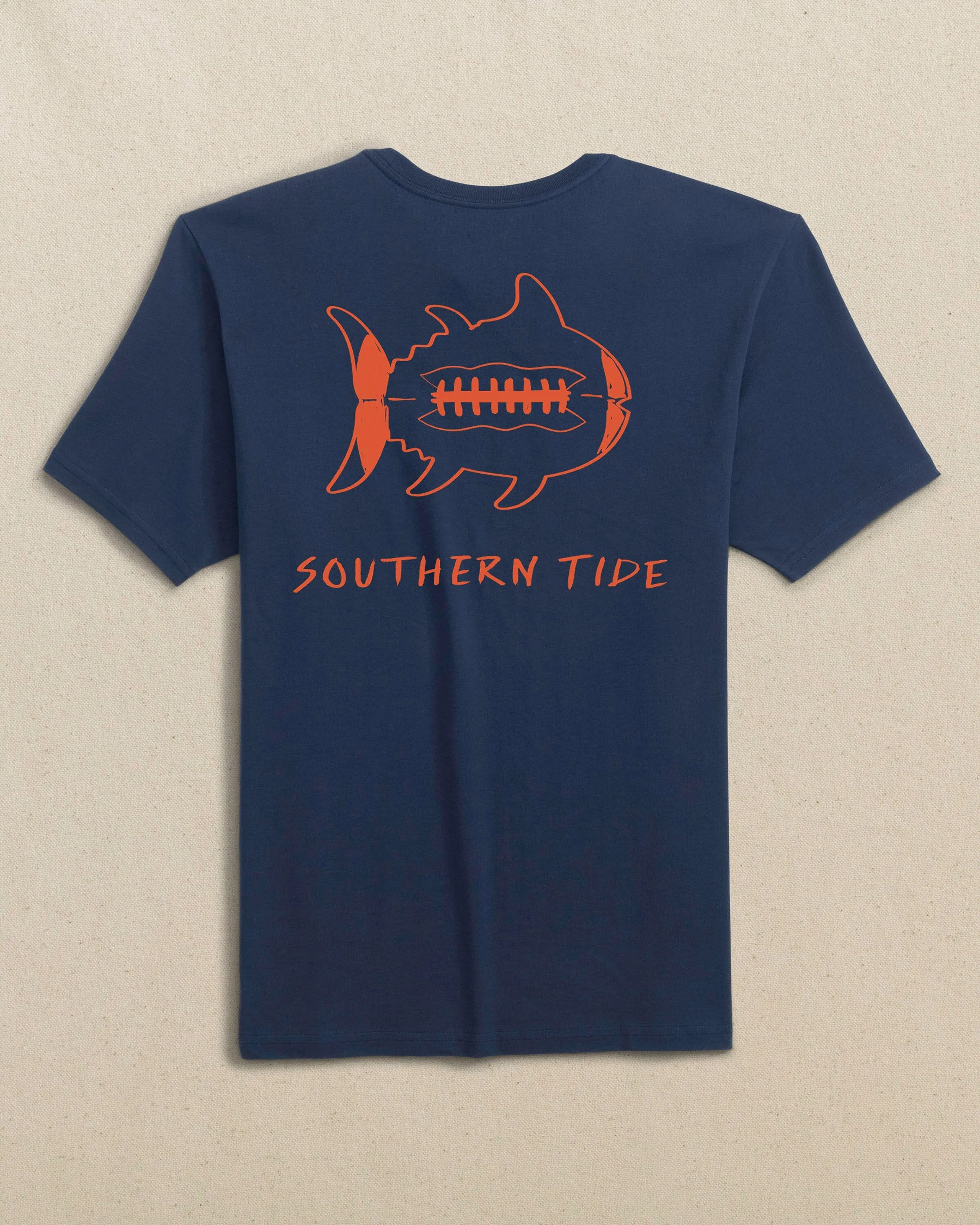 Gameday Football Short Sleeve T-Shirt sold by Southern Tide product image thumbnail 4