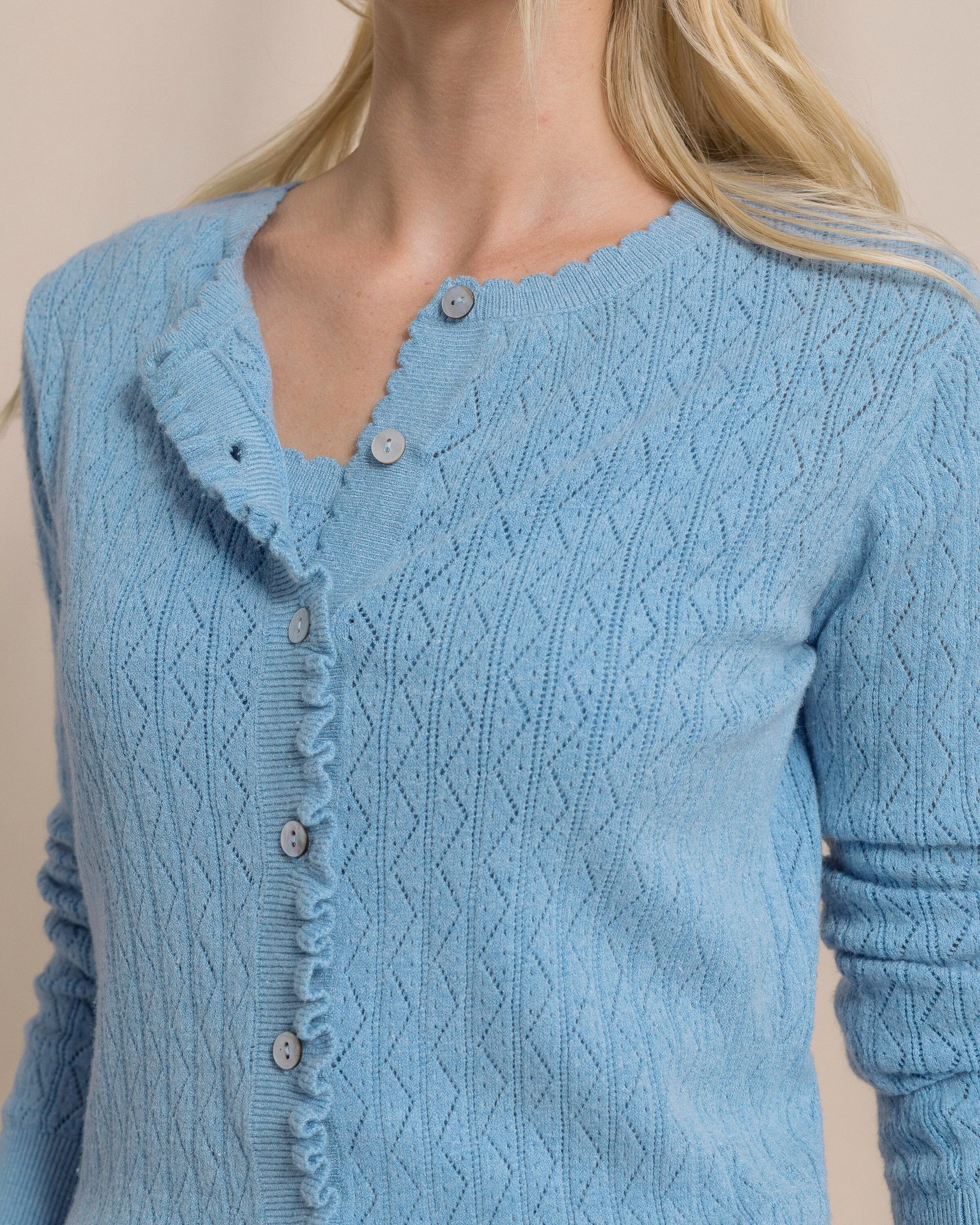 Josefine Pointelle Cardigan sold by Southern Tide product image thumbnail 3
