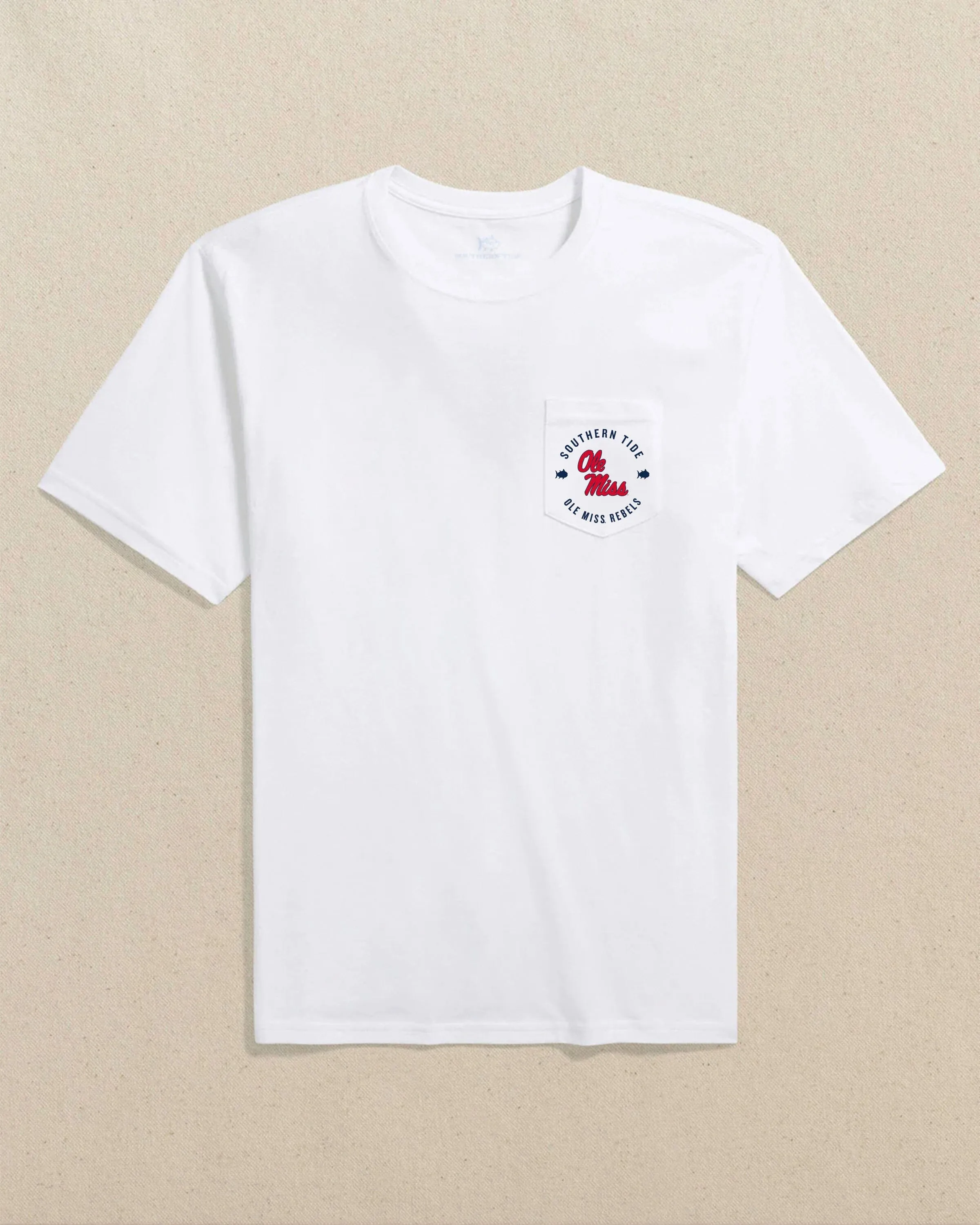 Ole Miss Rebels Stadium View Short Sleeve T-Shirt sold by Southern Tide product image thumbnail 2