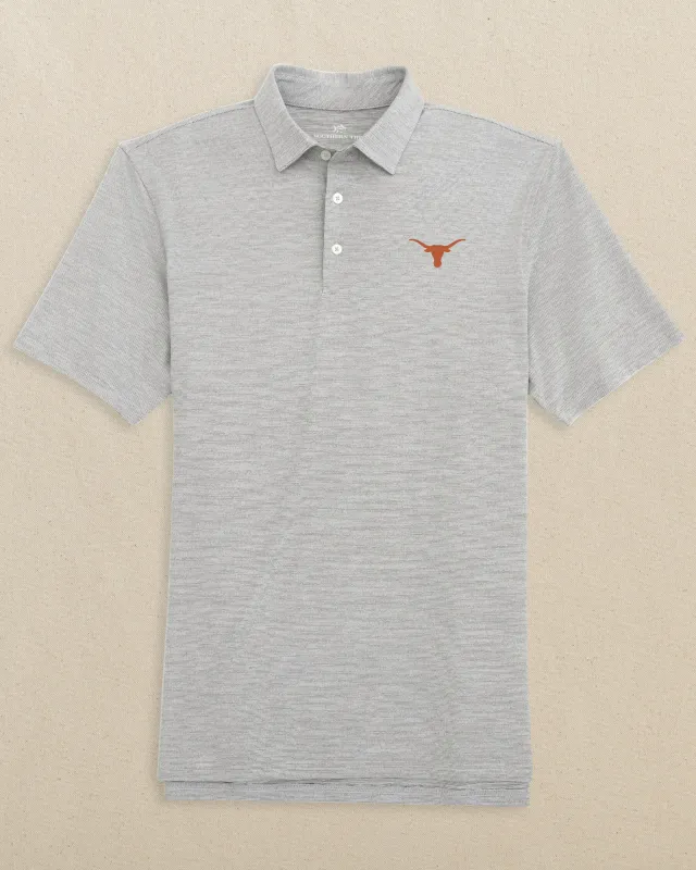 Texas Longhorns Driver Spacedye Polo made by Southern Tide