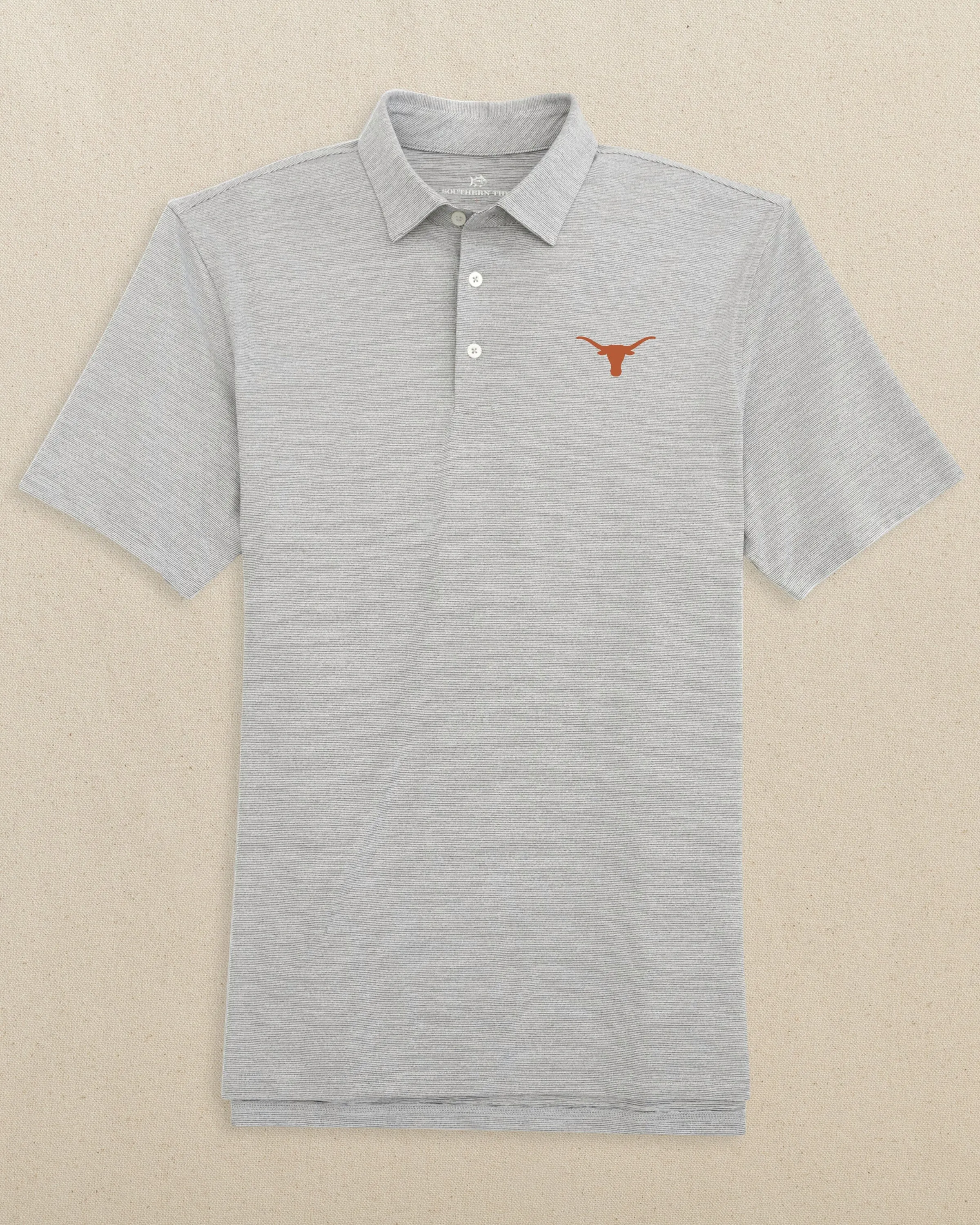 Texas Longhorns Driver Spacedye Polo sold by Southern Tide