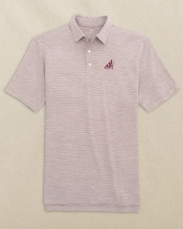 Texas A&M Reveille Driver Spacedye Polo made by Southern Tide