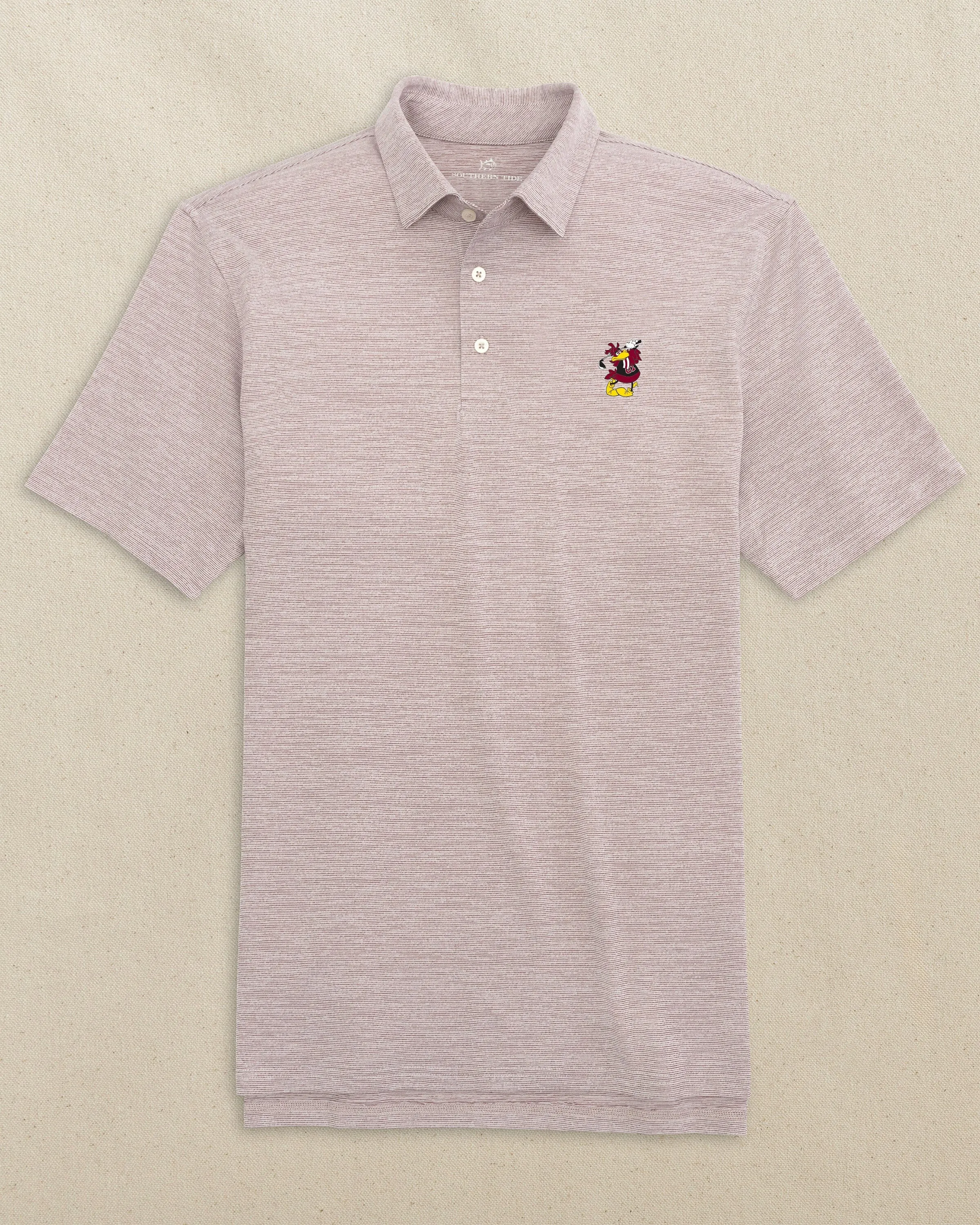 USC Gamecocks Golf Logo Driver Spacedye Polo sold by Southern Tide product image thumbnail 2