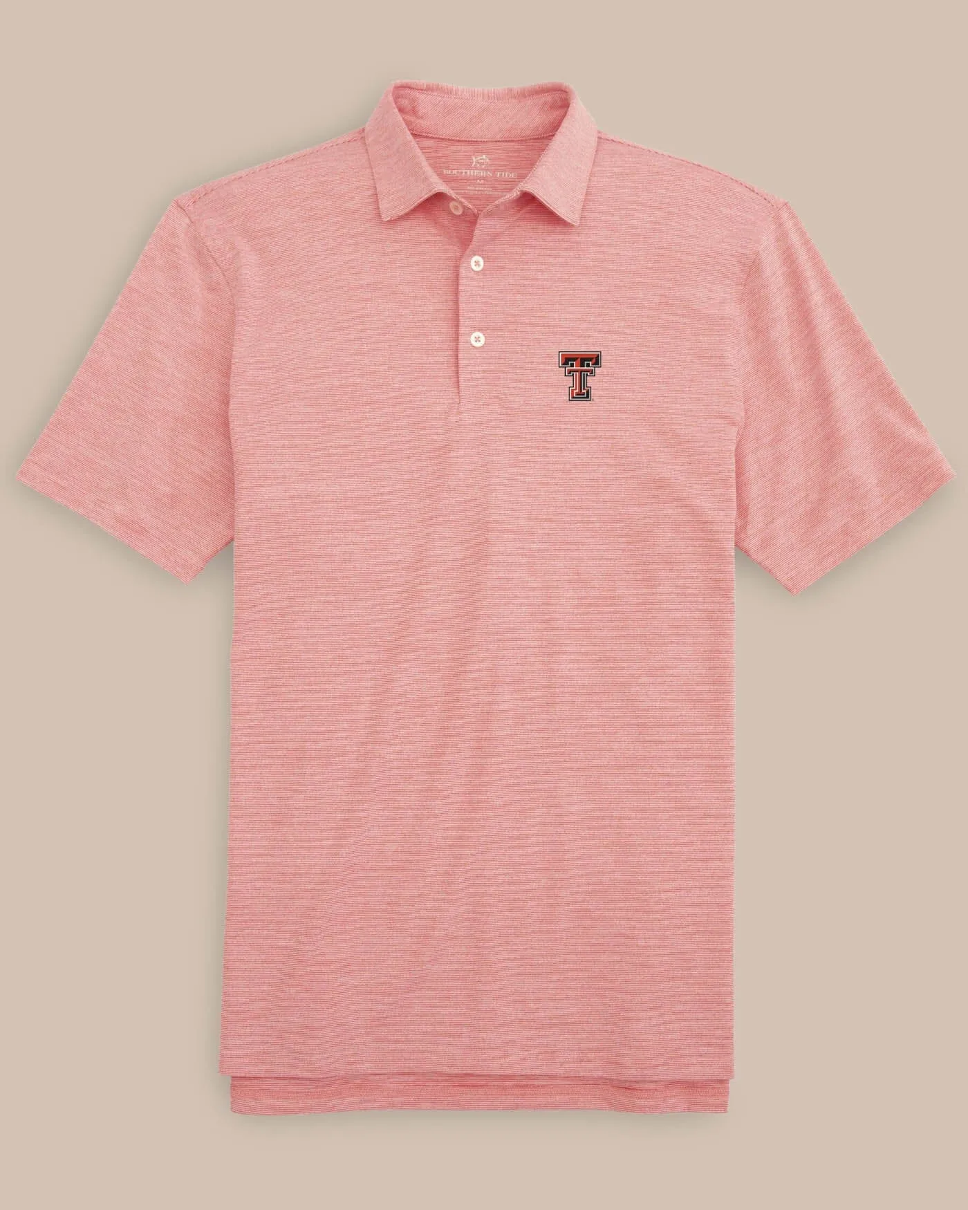 Texas Tech Driver Spacedye Polo Shirt sold by Southern Tide