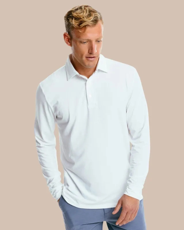 Ryder Long Sleeve Performance Polo Shirt made by Southern Tide