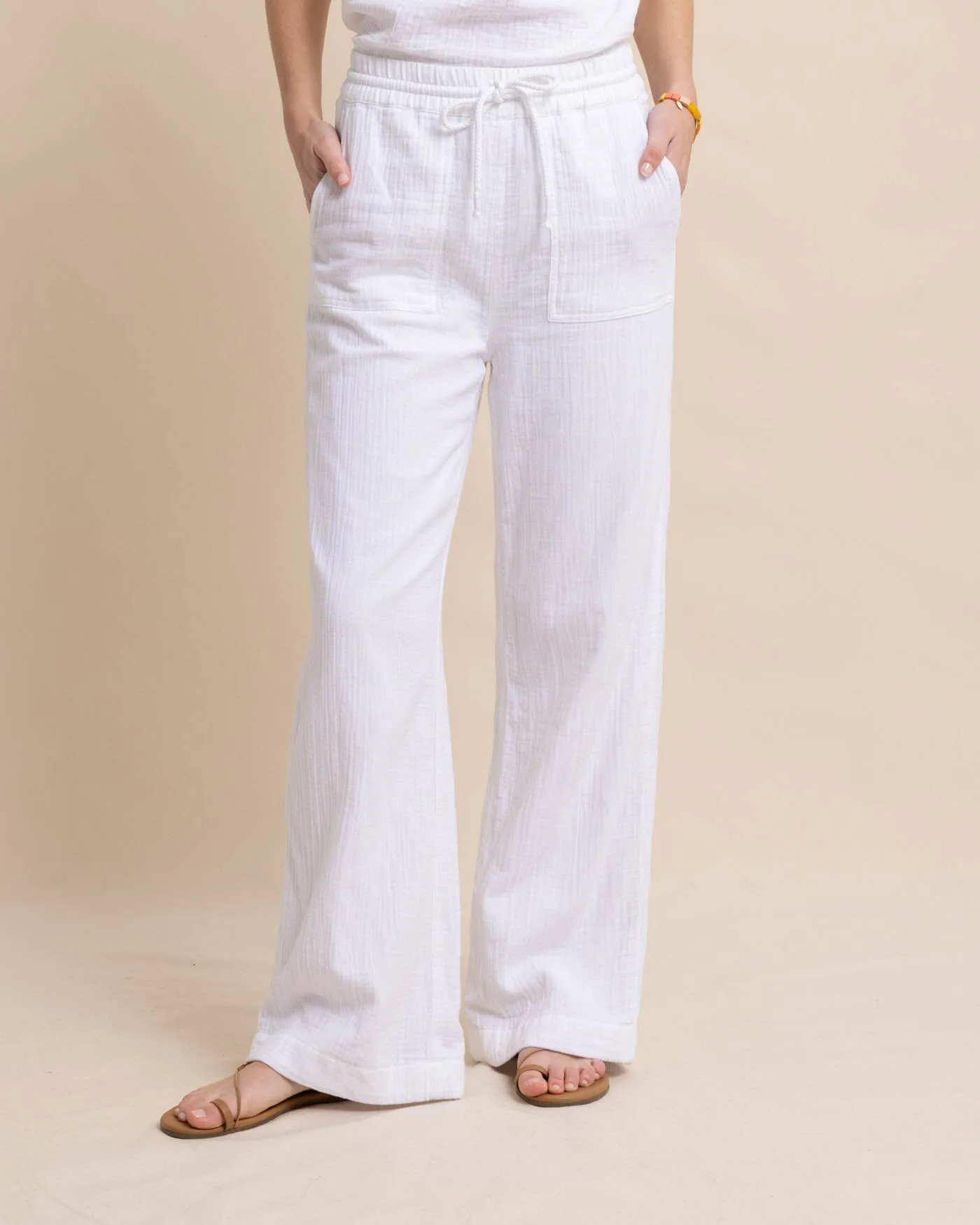 Laken Wide Leg Pant sold by Southern Tide