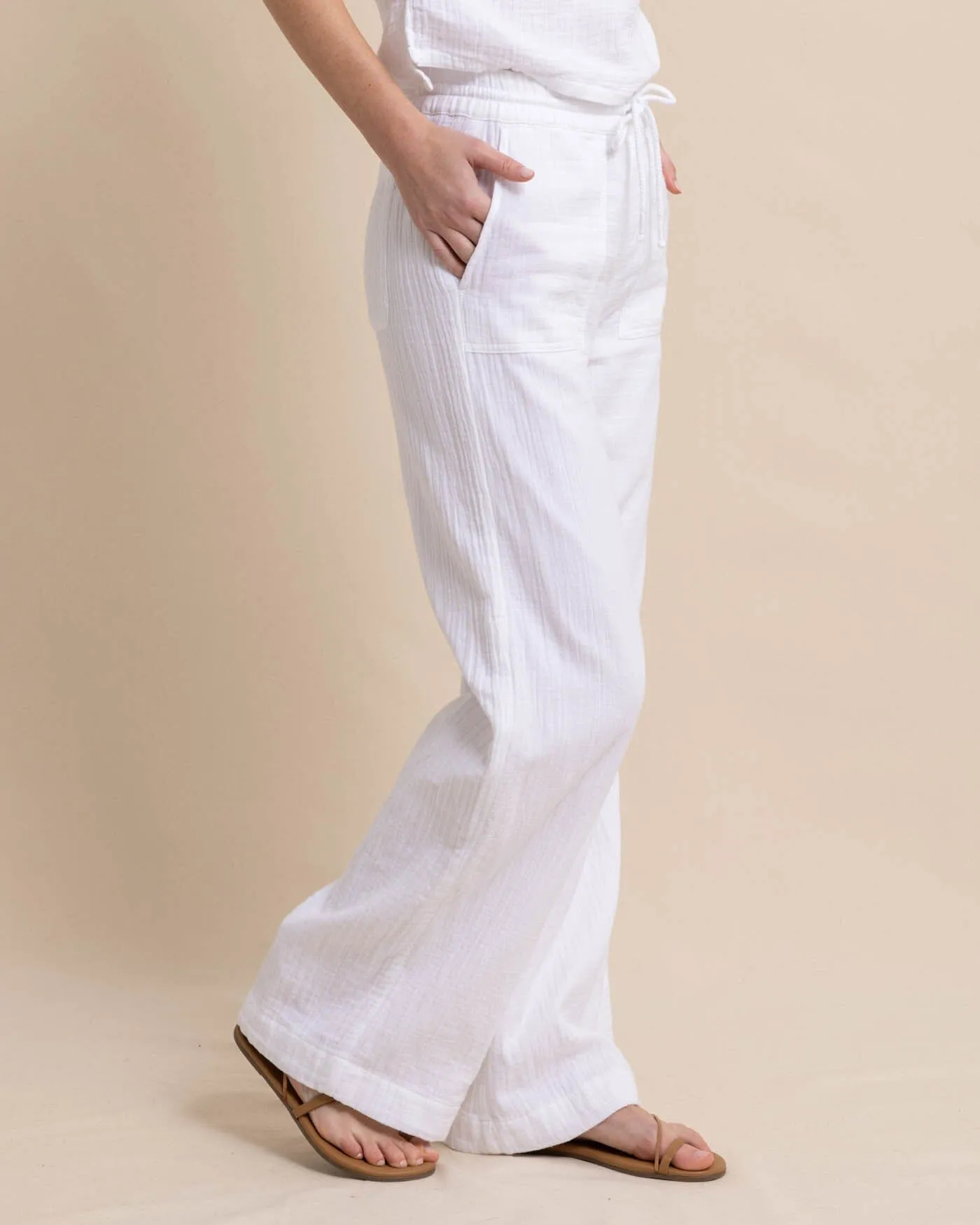 Laken Wide Leg Pant sold by Southern Tide product image thumbnail 3
