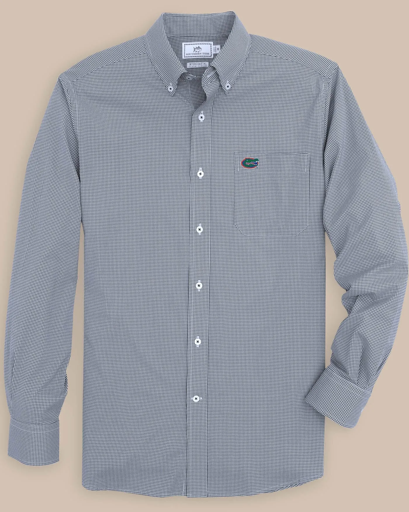 Florida Gators Gingham Button Down Shirt sold by Southern Tide product image thumbnail 3