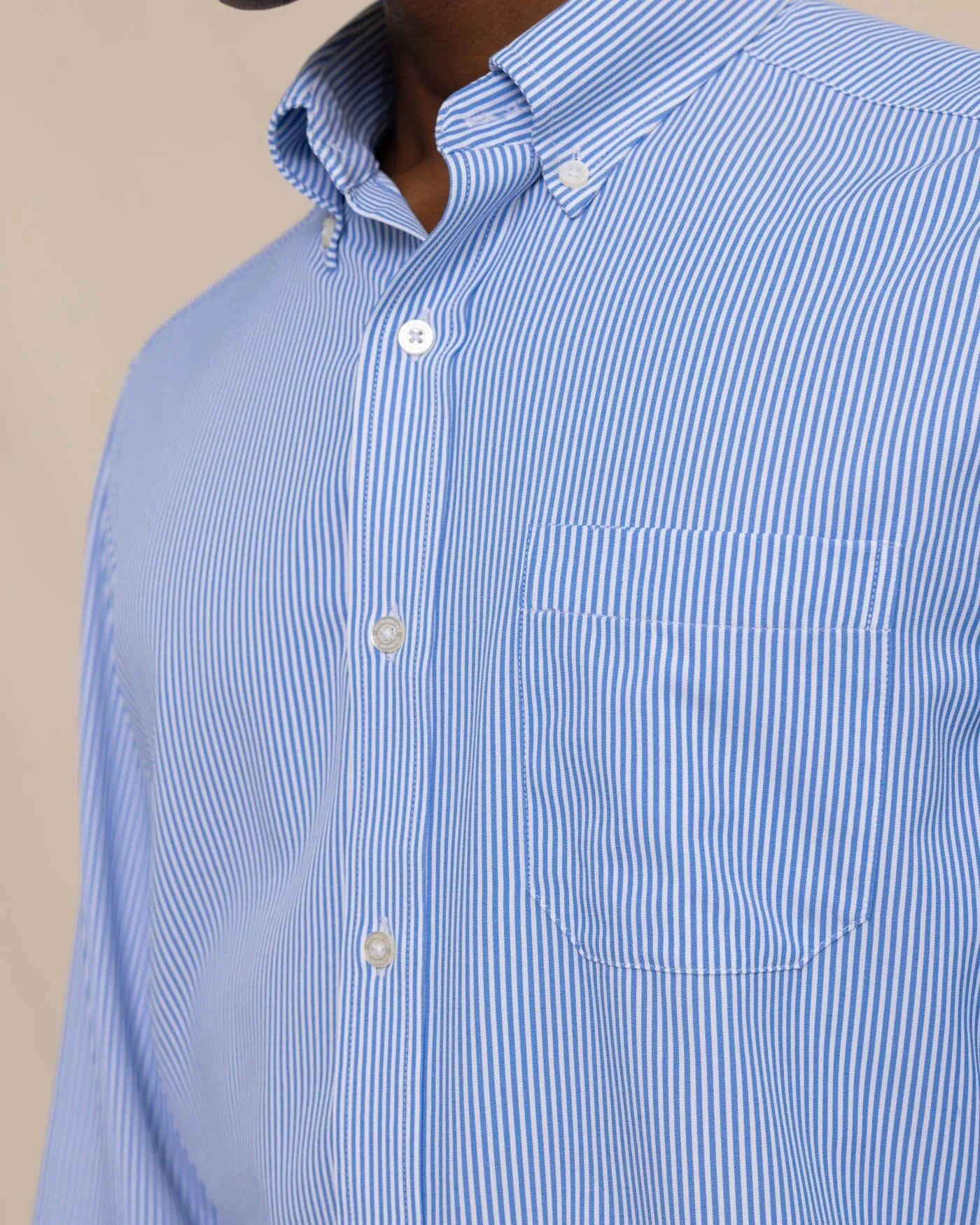 Bengal Stripe brrr°® Intercoastal Sport Shirt sold by Southern Tide product image thumbnail 5