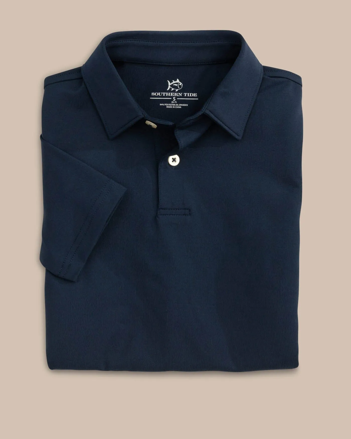 Boys Driver Performance Polo Shirt sold by Southern Tide product image thumbnail 4