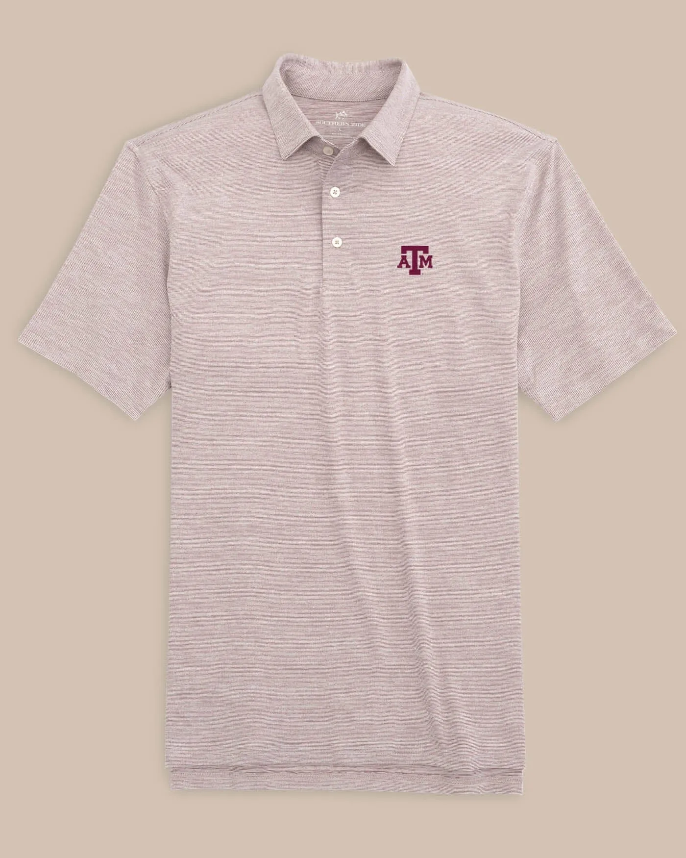 Texas A&M Aggies Driver Spacedye Polo Shirt sold by Southern Tide product image thumbnail 2