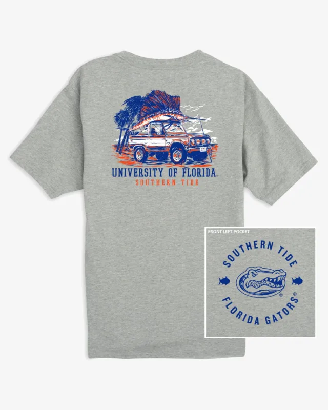 Florida Gators Trophy Catch Heather T-Shirt sold by Southern Tide