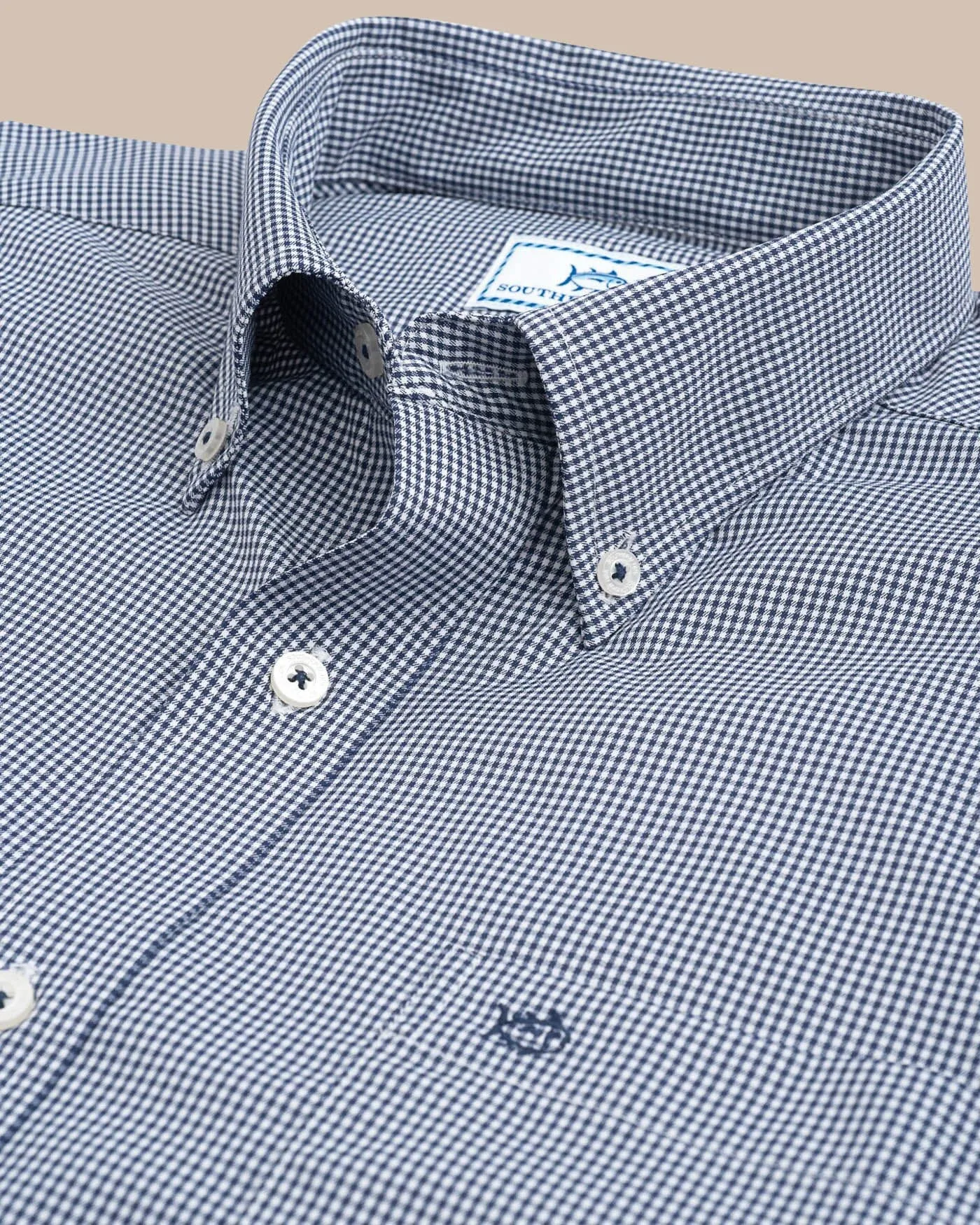 Micro Gingham Intercoastal Performance Sport Shirt sold by Southern Tide product image thumbnail 2