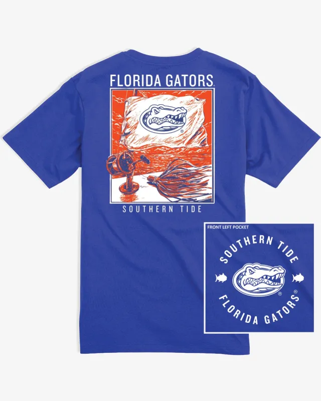 Florida Gators Fishing Flag T-Shirt sold by Southern Tide