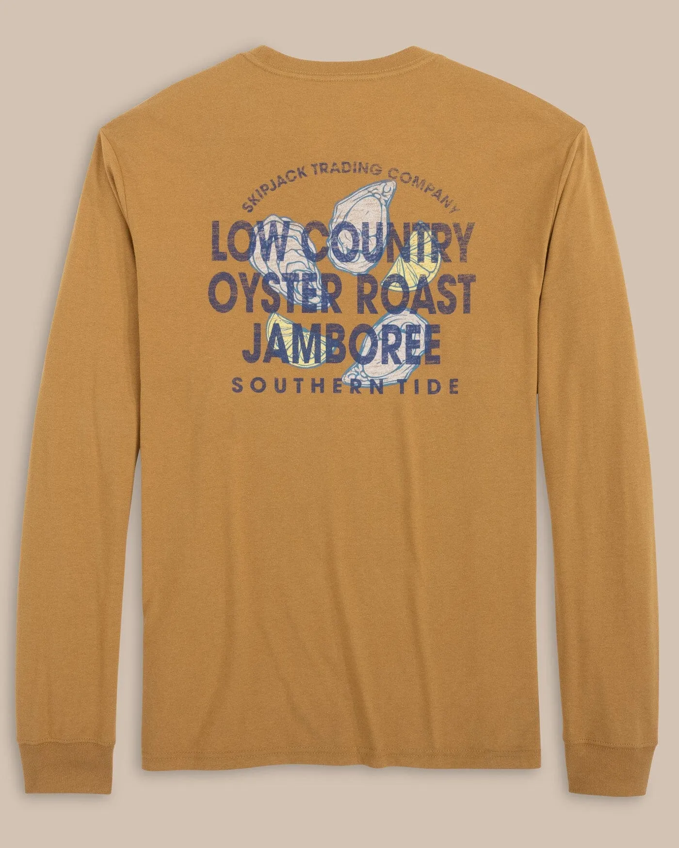 ST Lowcountry Oyster Jamboree Long Sleeve T-Shirt sold by Southern Tide