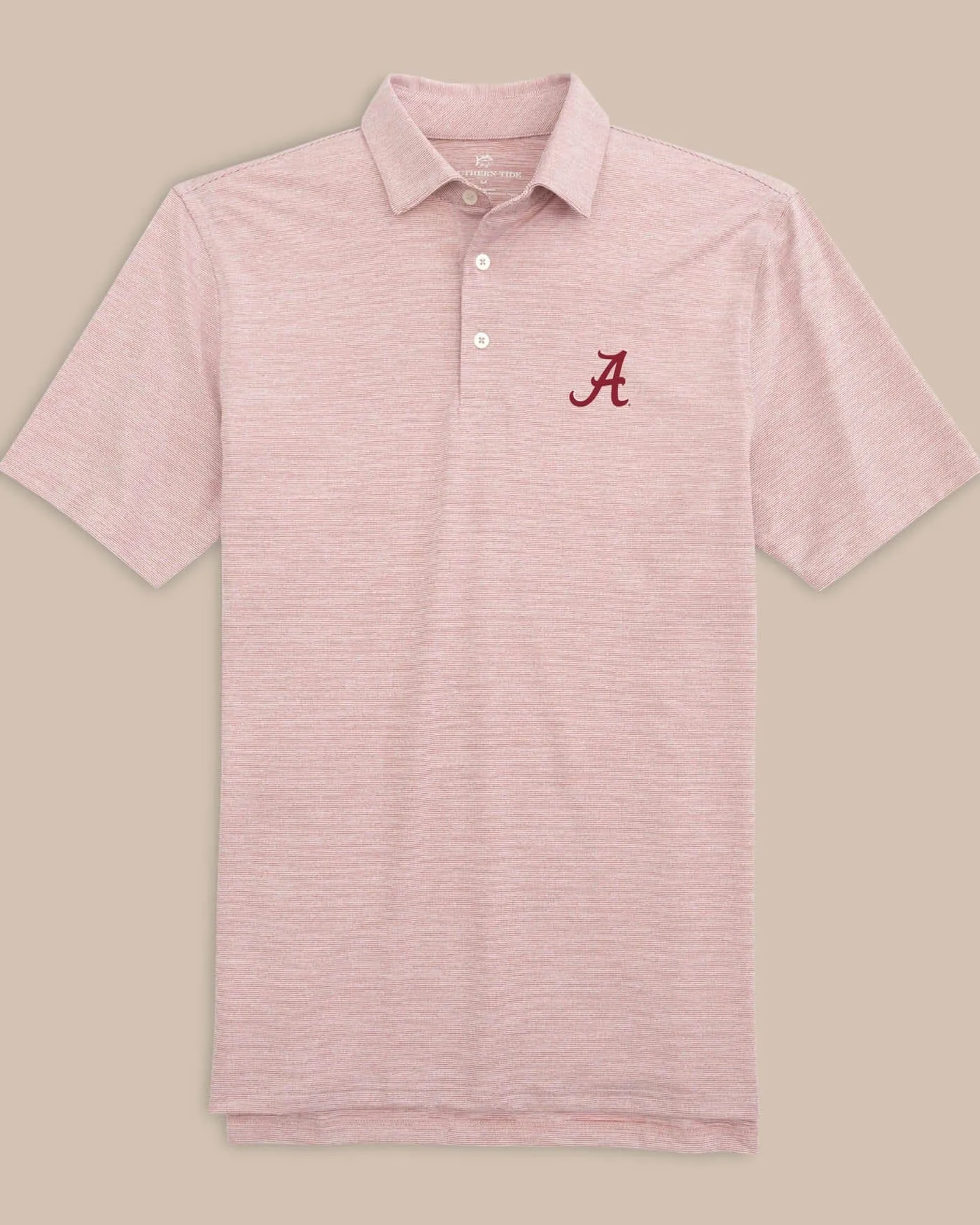 Alabama Crimson Tide Driver Spacedye Polo Shirt sold by Southern Tide