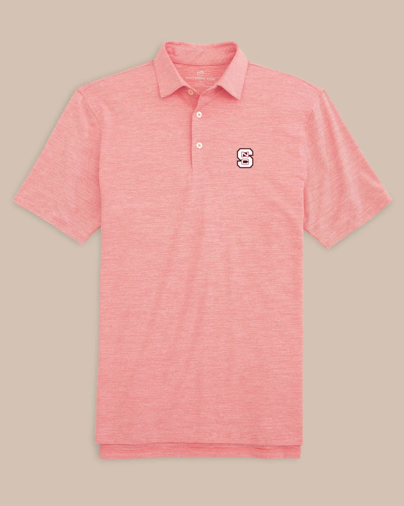 NC State Driver Spacedye Polo Shirt sold by Southern Tide
