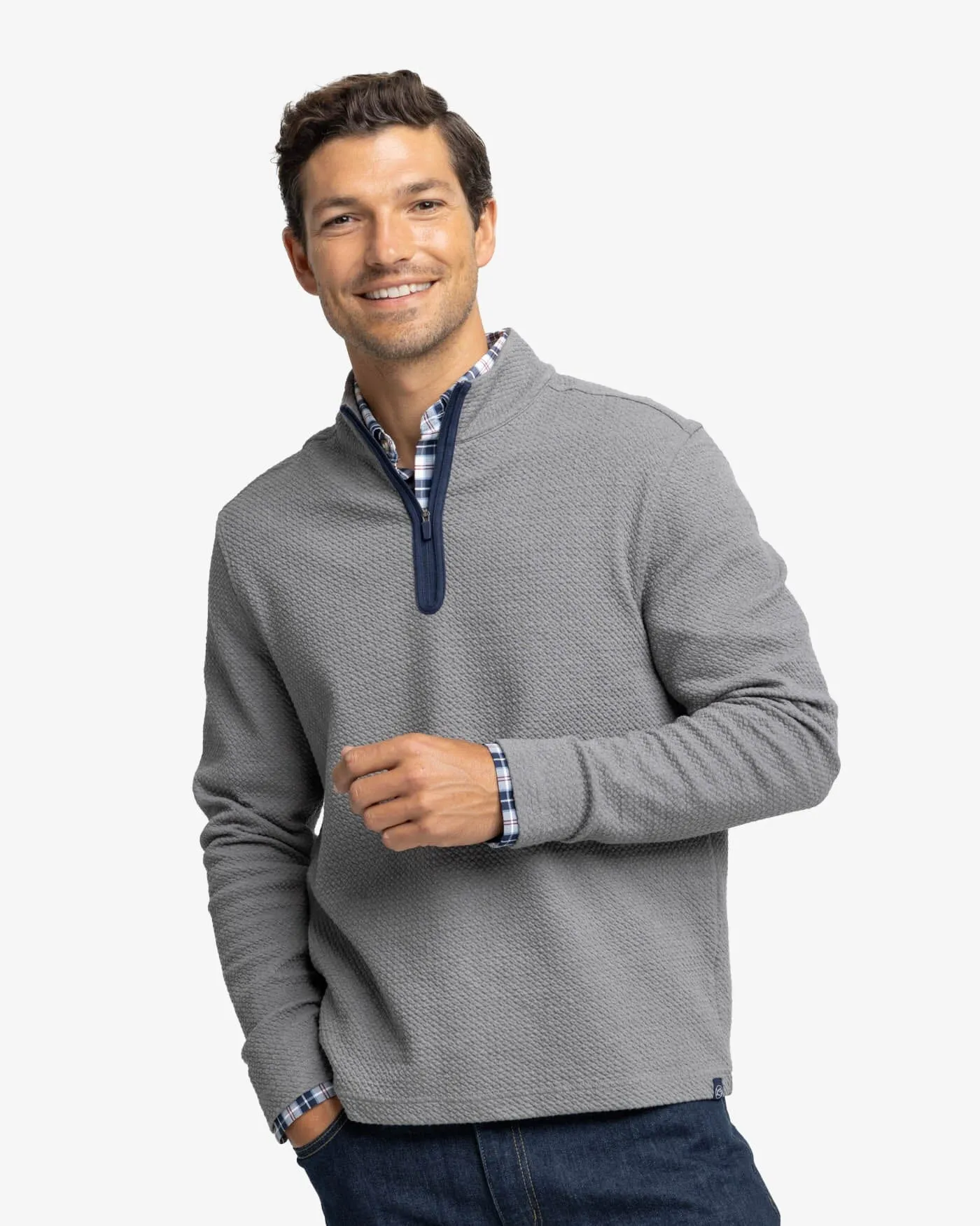 Heather Outbound Quarter Zip sold by Southern Tide product image thumbnail 3