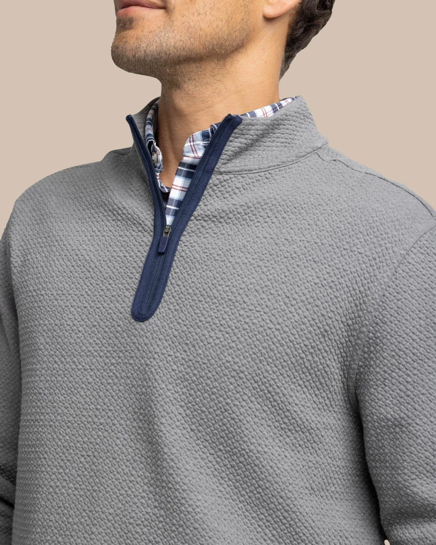 Heather Outbound Quarter Zip sold by Southern Tide product image thumbnail 5