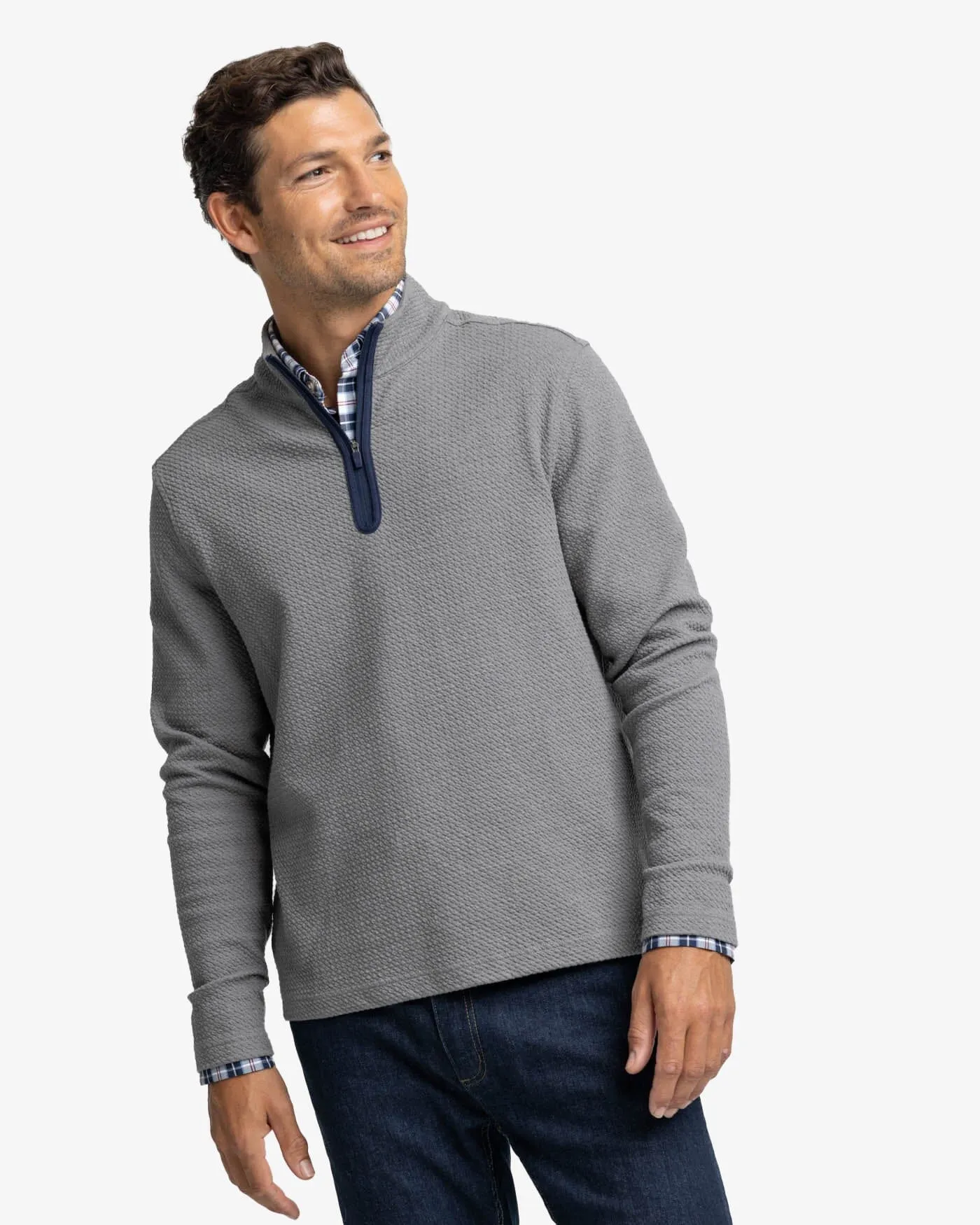 Heather Outbound Quarter Zip sold by Southern Tide product image thumbnail 2